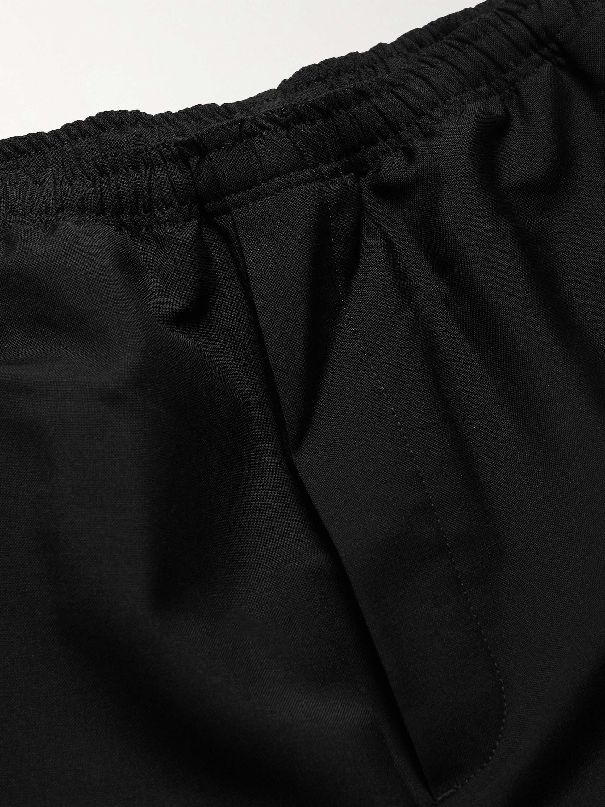 ACNE STUDIOS Straight-Leg Wool and Mohair-Blend Grain de Poudre Trousers