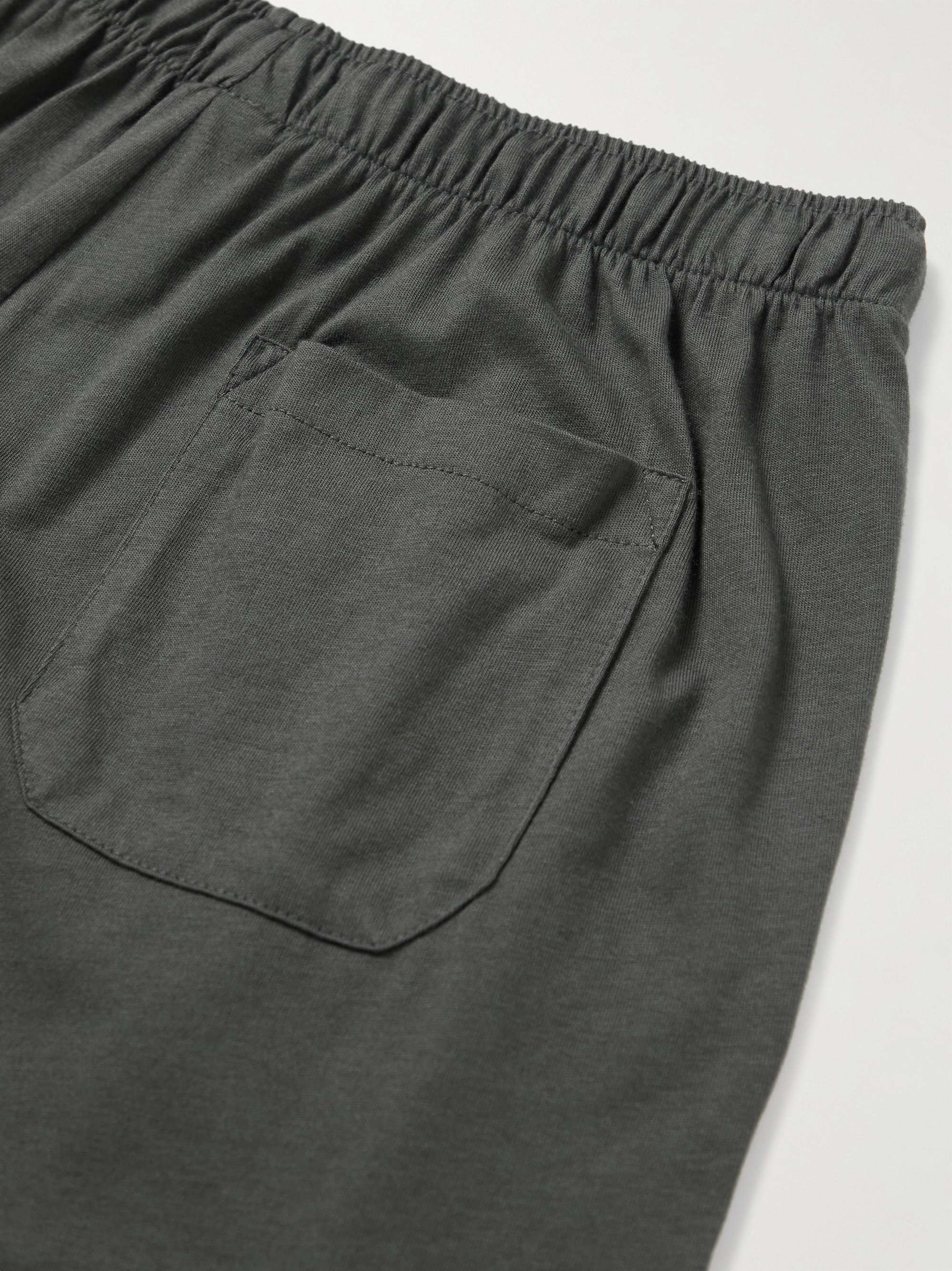 SUNSPEL Lounge Cotton and Modal-Blend Jersey Drawstring Shorts
