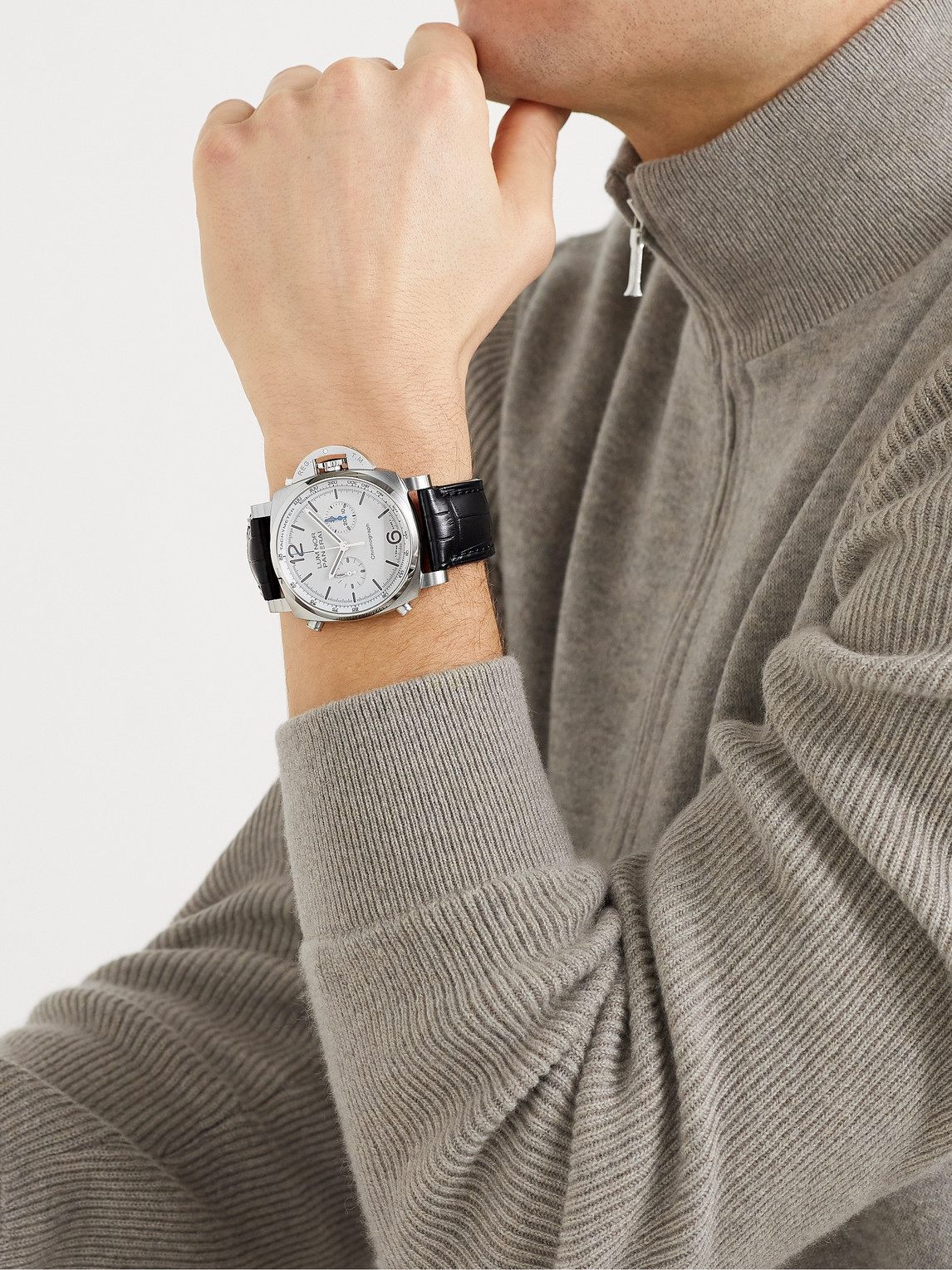Luminor Chrono Automatic Flyback Chronograph Stainless Steel Watch, Ref. PAM1218 — 2
