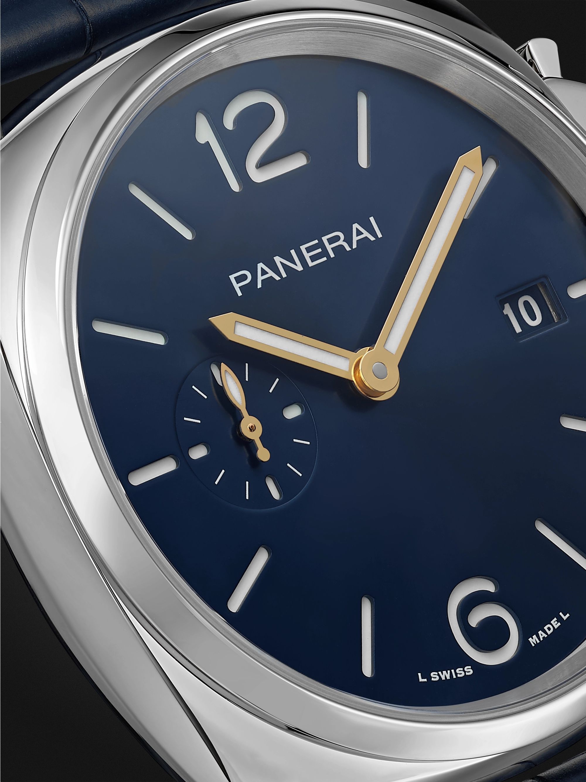 PANERAI Luminor Due Automatic 42mm Stainless Steel and Alligator Watch, Ref. No. PAM01274