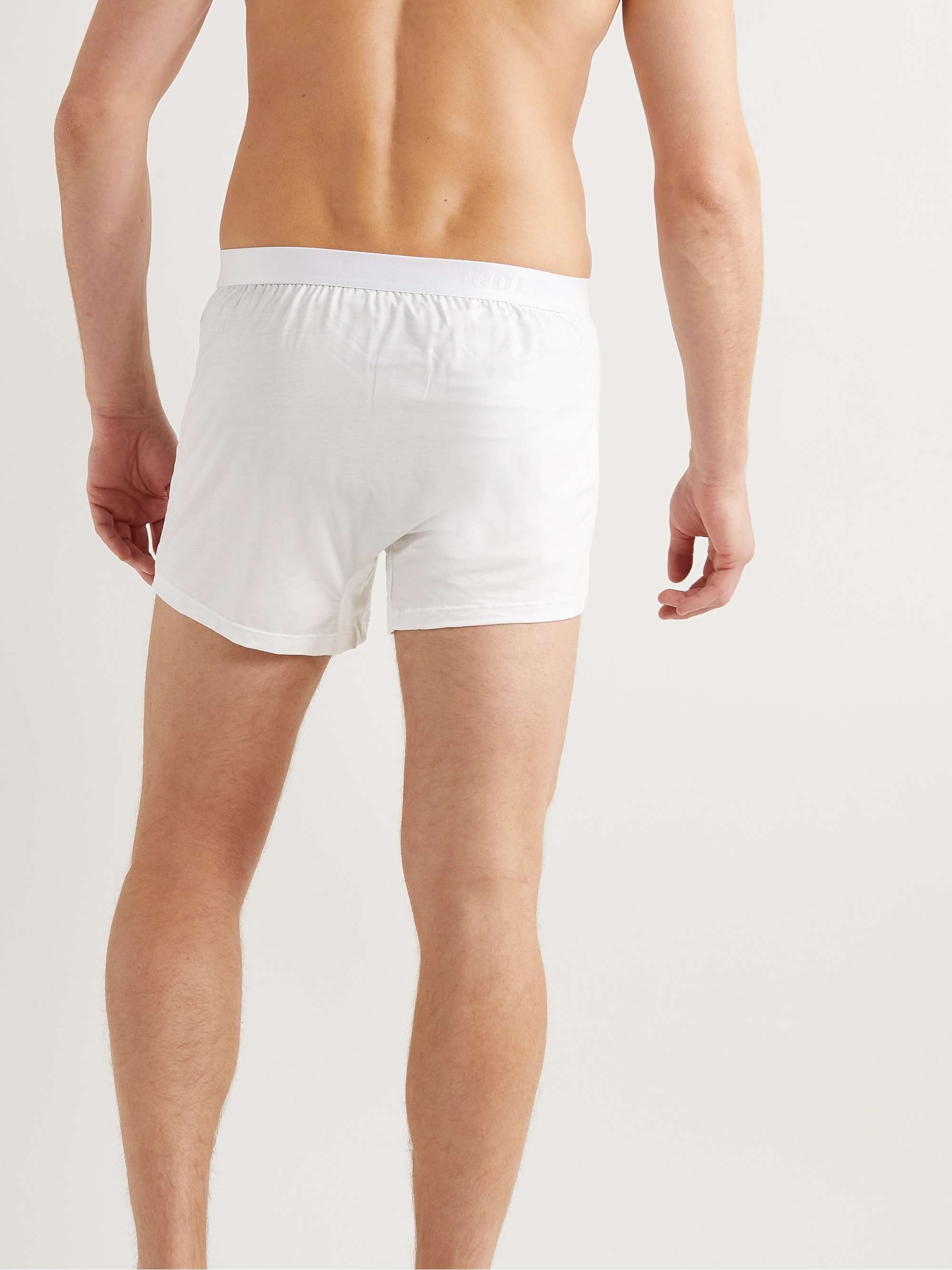 CDLP Three-Pack Slim-Fit Stretch-Lyocell Boxer Shorts