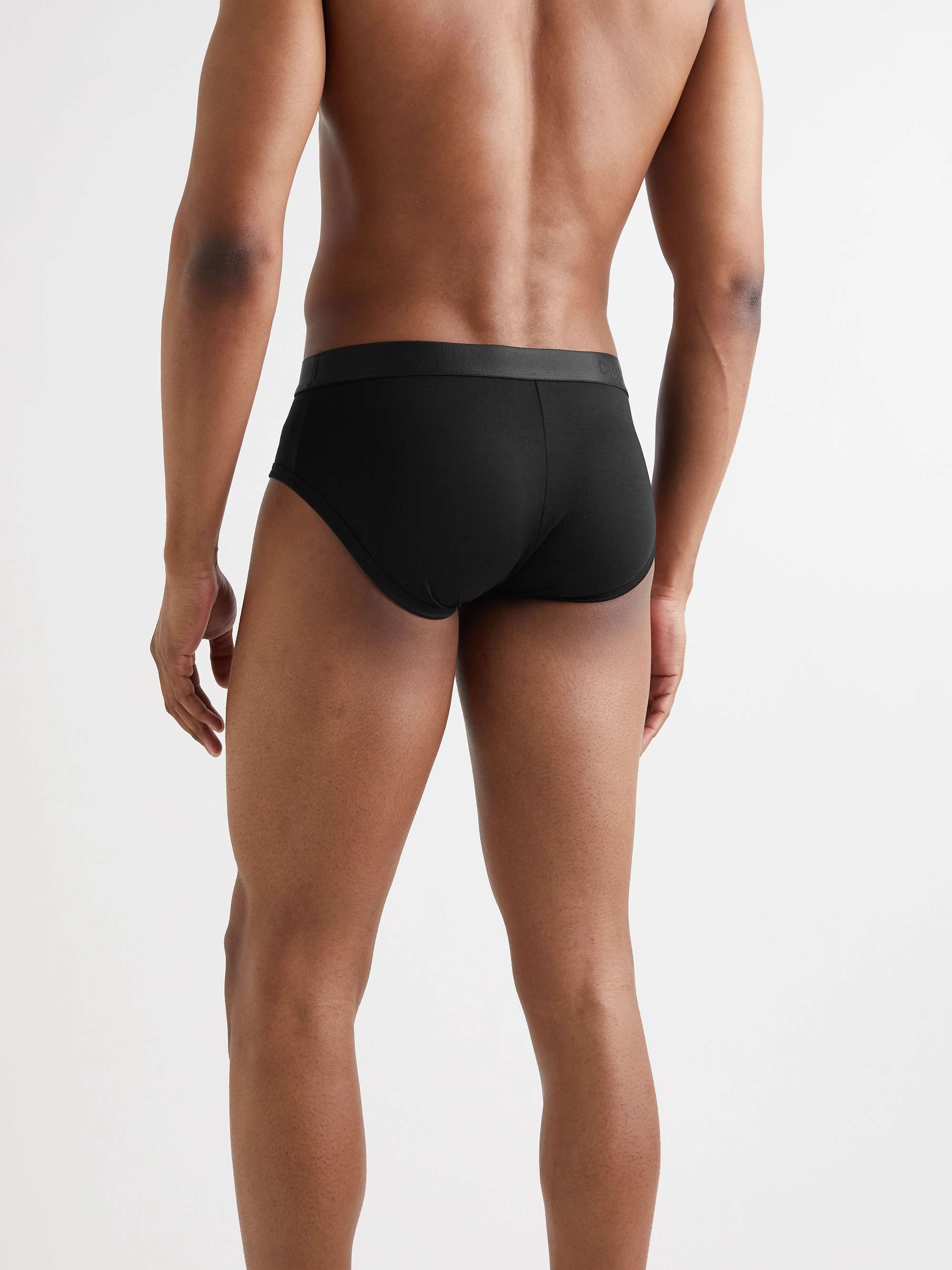CDLP Three-Pack Stretch-Lyocell Briefs