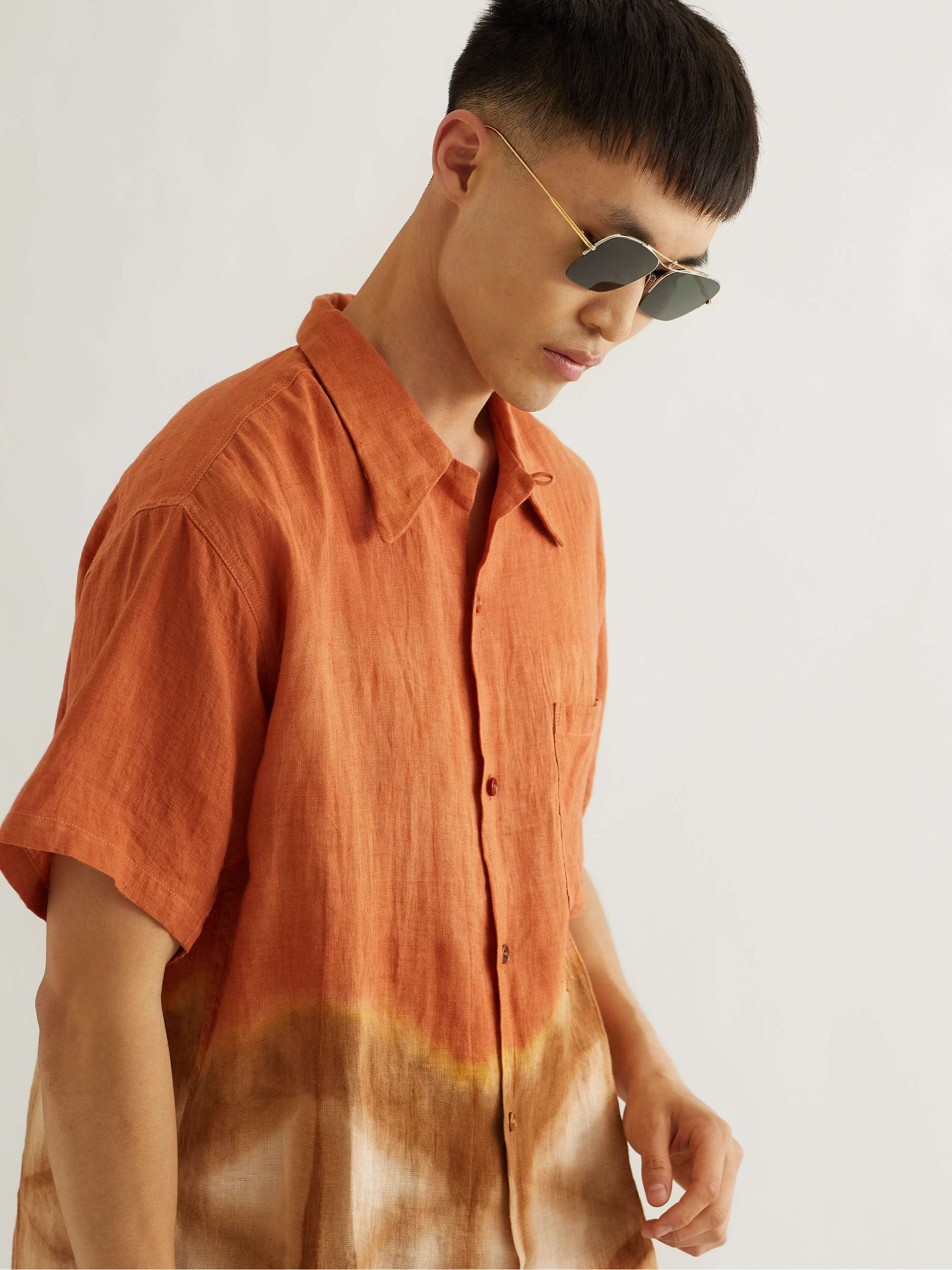 LOEWE Aviator-Style Gold- and Silver-Tone Sunglasses