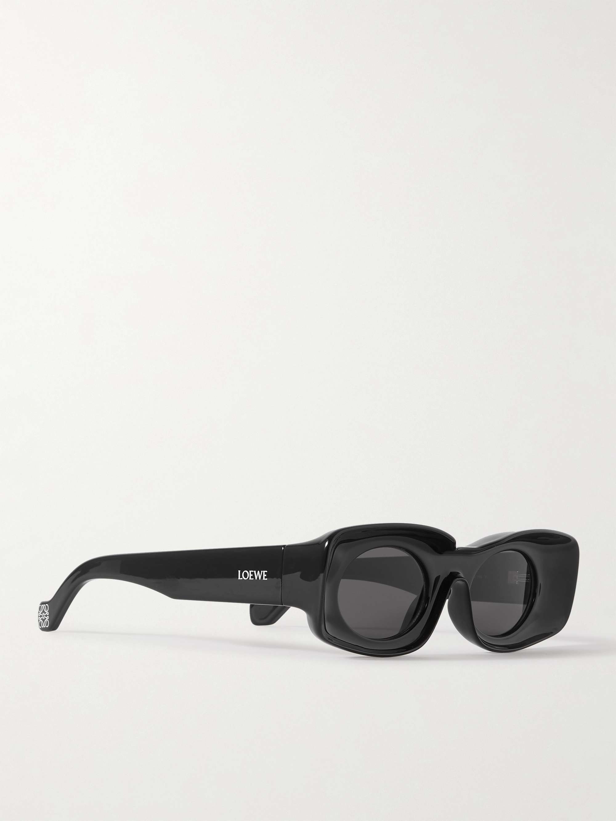 LOEWE + Paula's Ibiza Rectangular-Frame Acetate Sunglasses