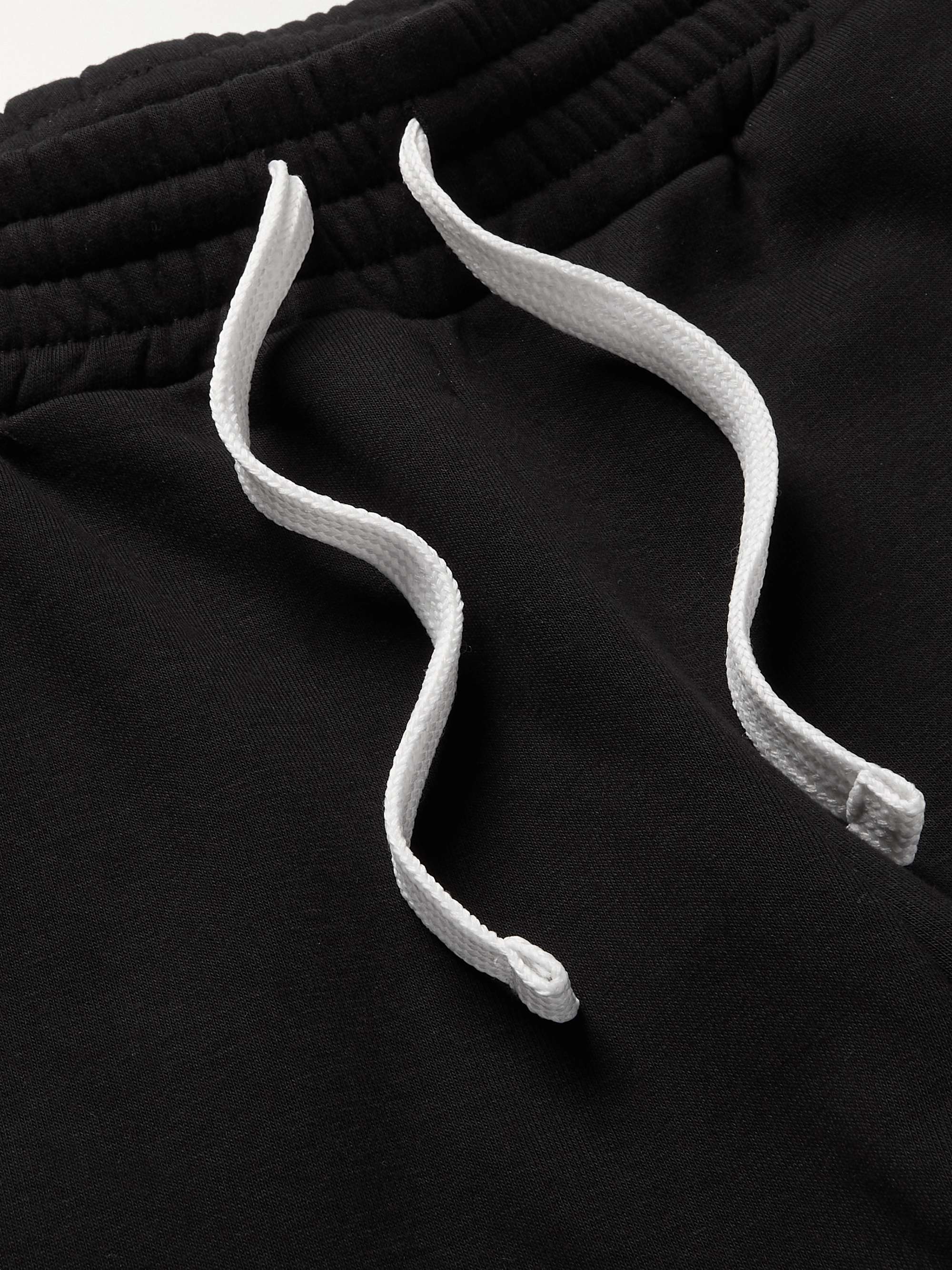 ZEGNA Tapered Cotton-Blend Jersey Sweatpants