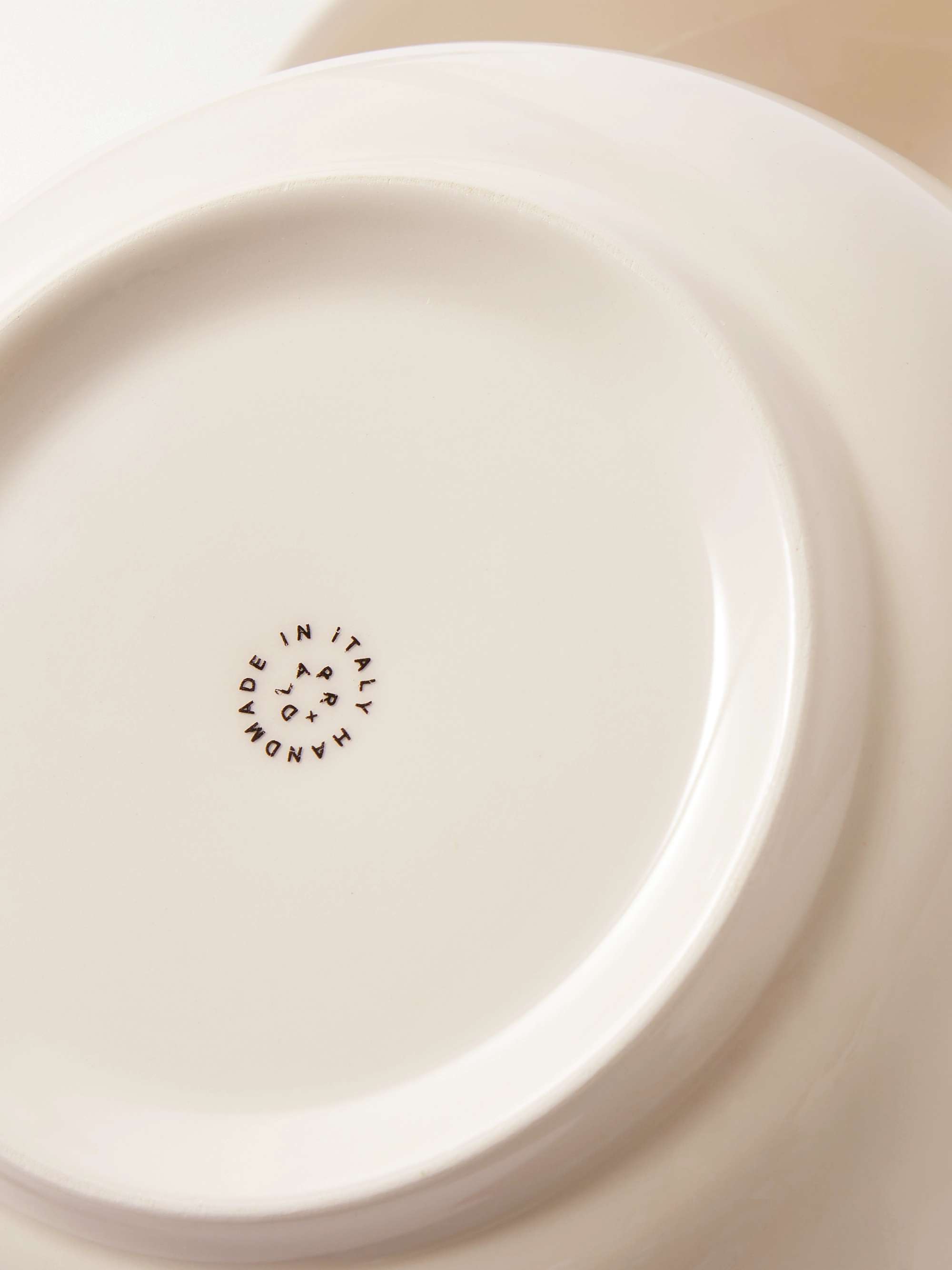 R+D.LAB Set of Two Large Bilancia Glazed Ceramic Bowls