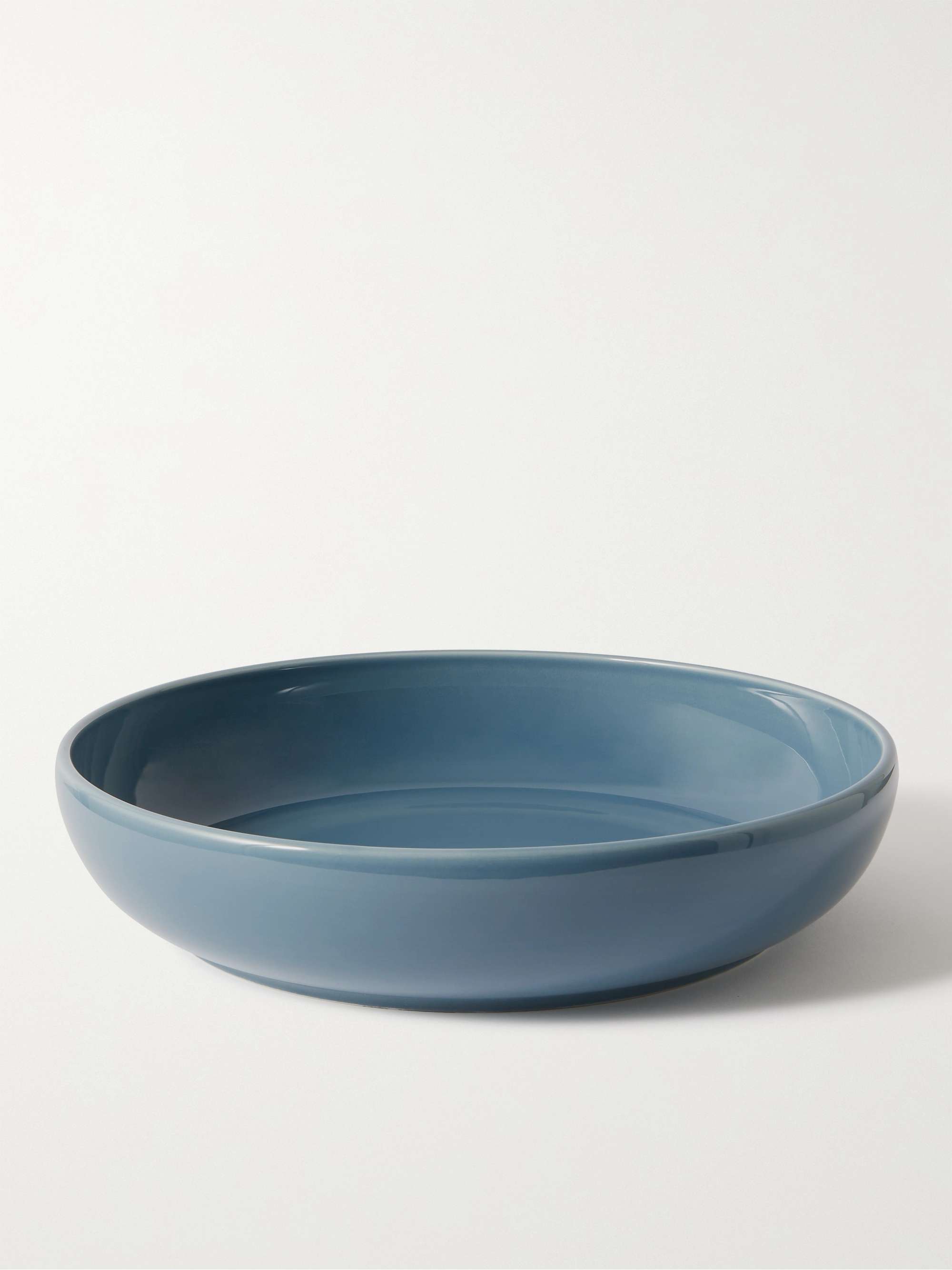 R+D.LAB Set of Two Large Bilancia Glazed Ceramic Bowls for Men