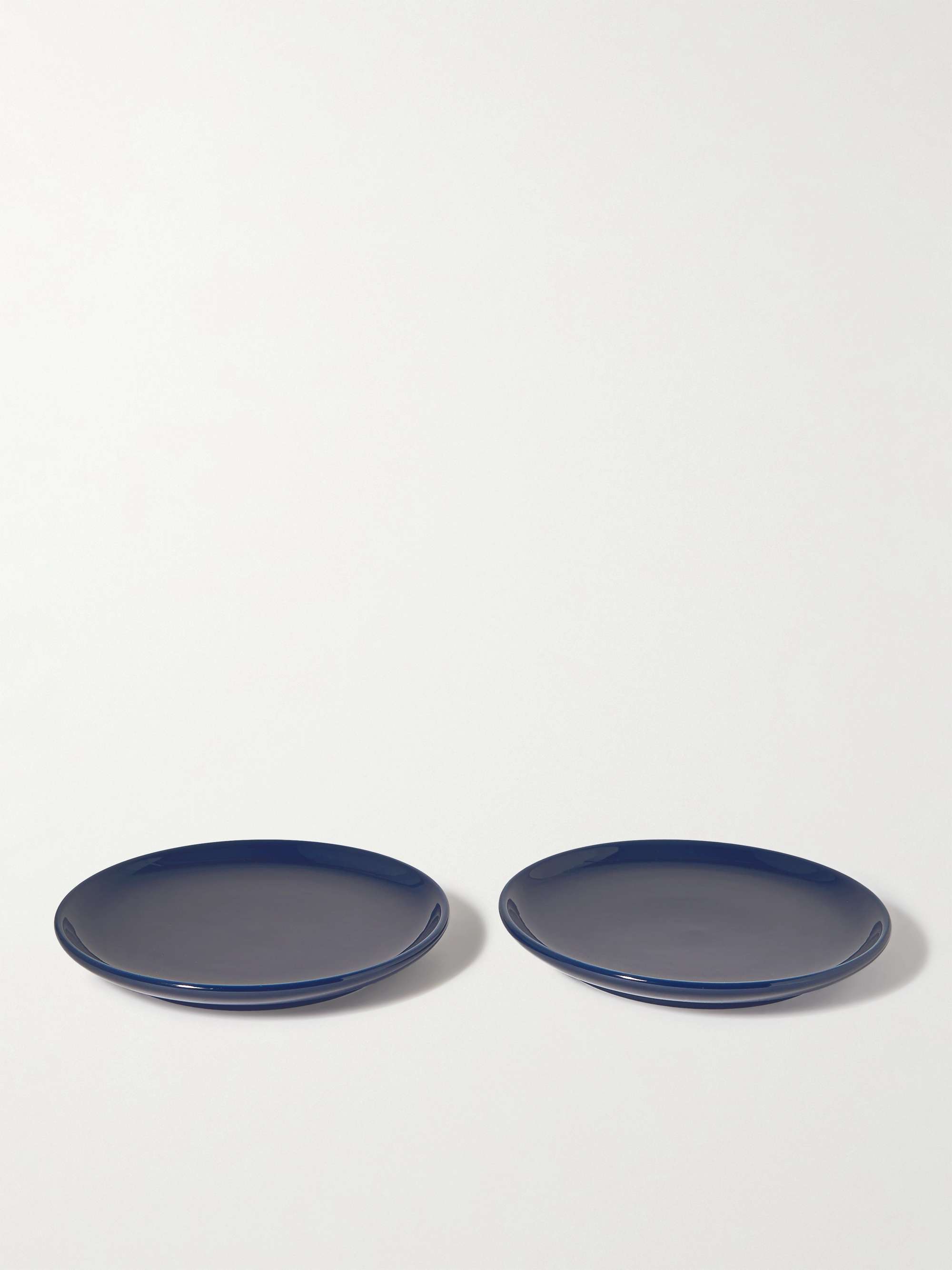 R D.LAB Set of Two Small Bilancia Glazed Ceramic Plates for Men MR PORTER