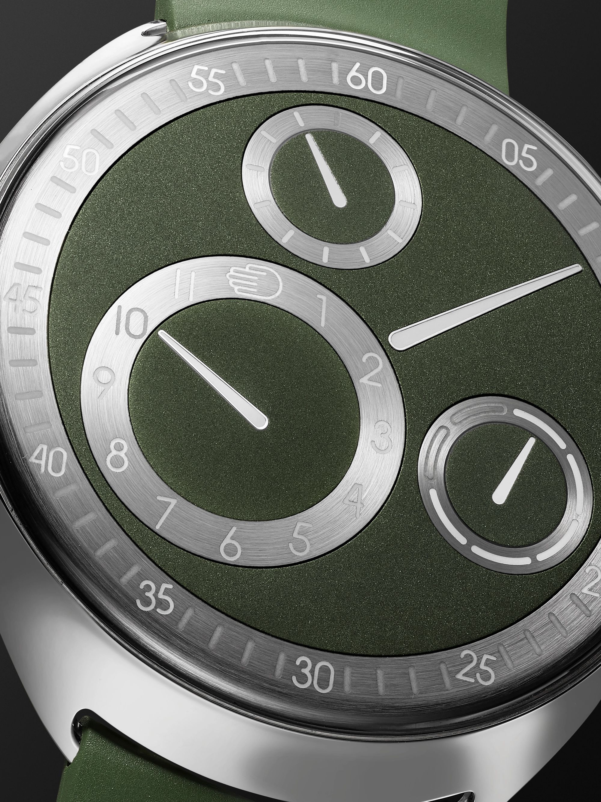 RESSENCE + MR PORTER Type 1 Slim Limited Edition Automatic 42mm Titanium and Rubber Watch, Ref. No. TYPE1 MRP