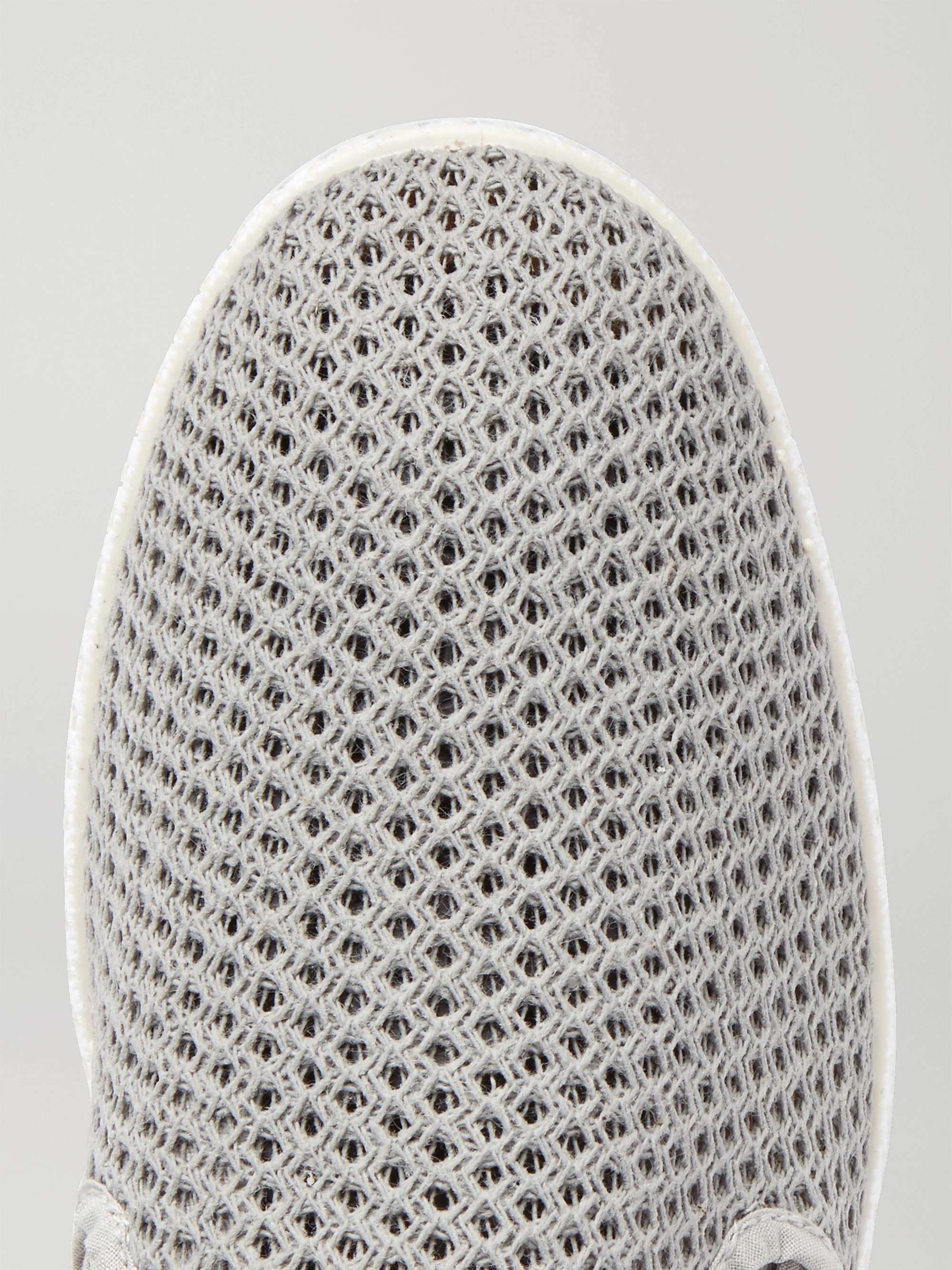 RIVIERAS Cotton-Mesh and Canvas Espadrilles