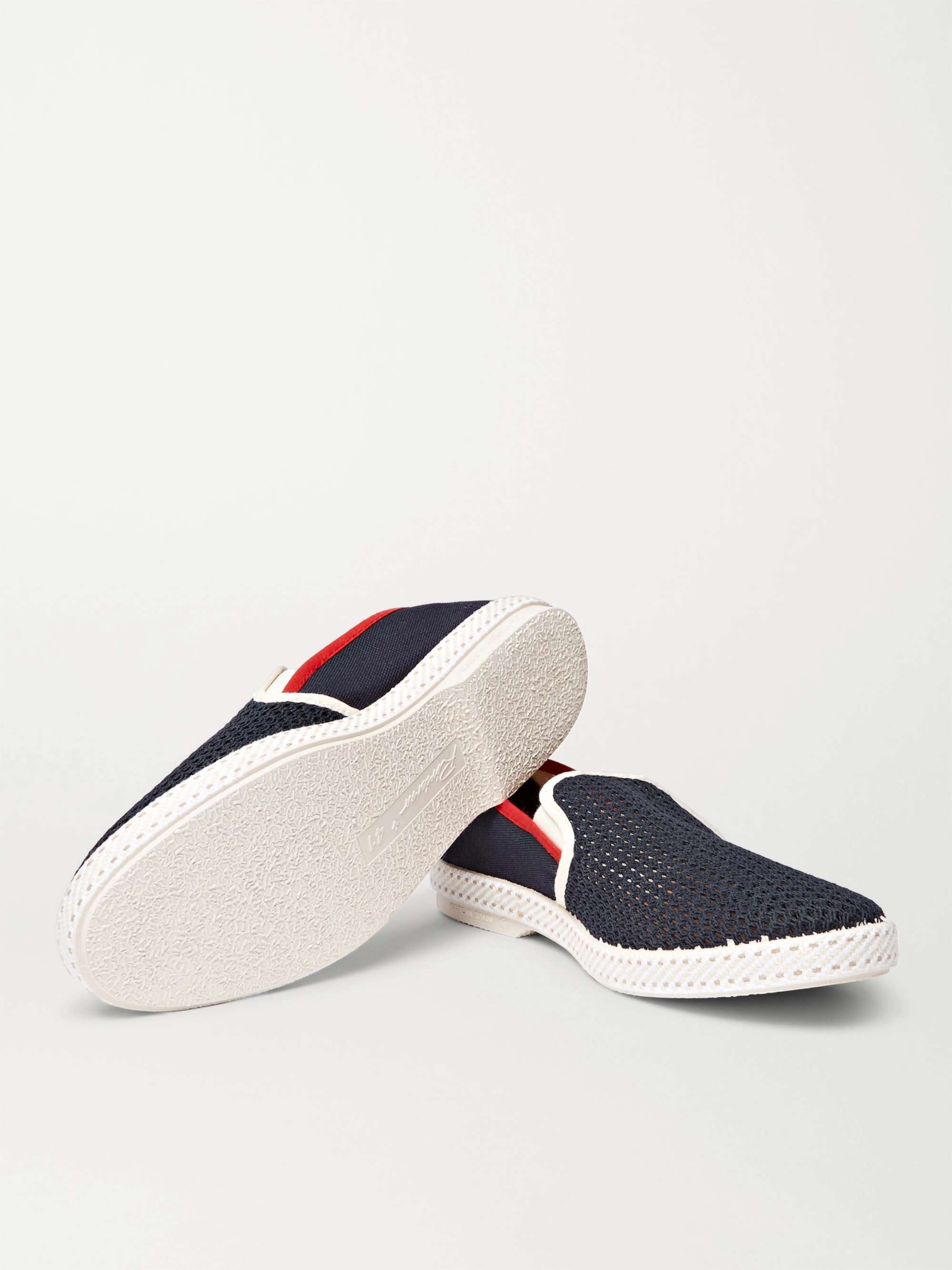 RIVIERAS Cotton-Mesh Espadrilles