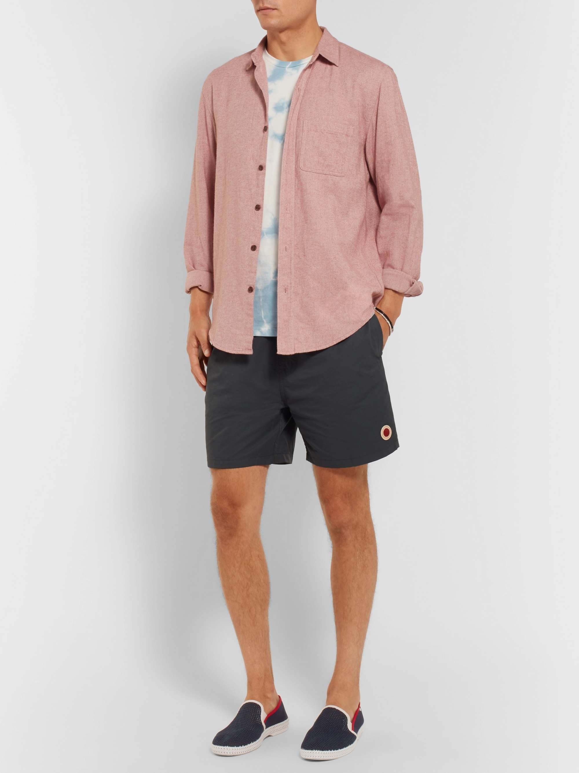 RIVIERAS Cotton-Mesh Espadrilles