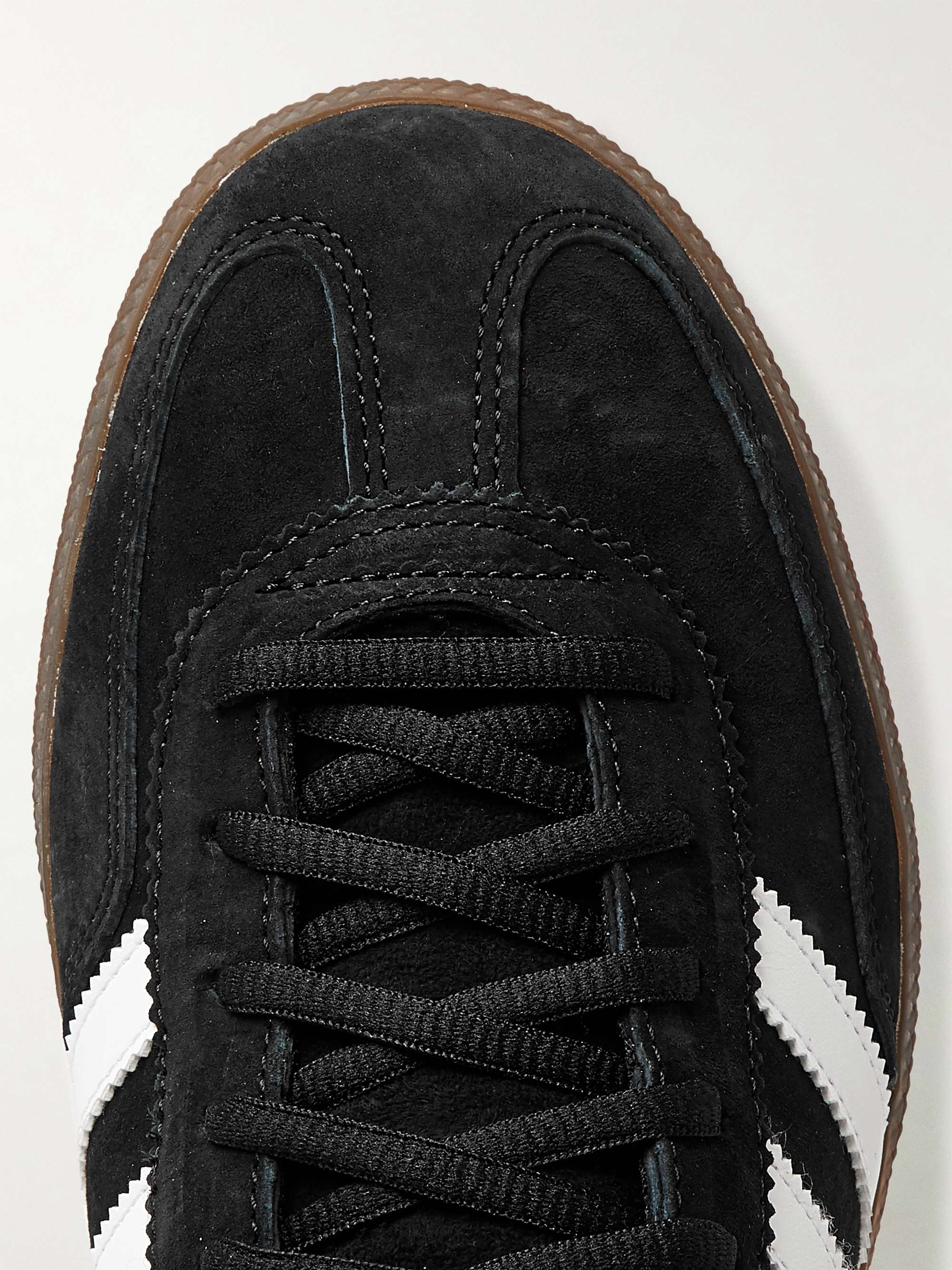 ADIDAS ORIGINALS 핸드볼 스페지알 가죽 트리밍 스웨이드 스니커즈