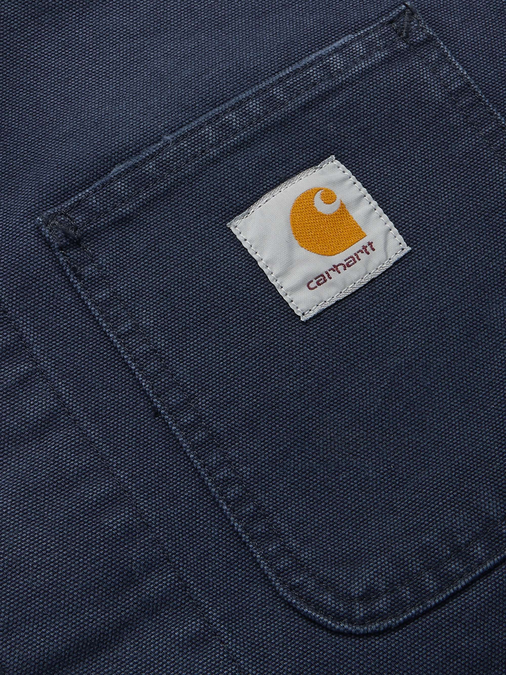 CARHARTT WIP Michigan Corduroy-Trimmed Cotton-Canvas Chore Jacket for ...