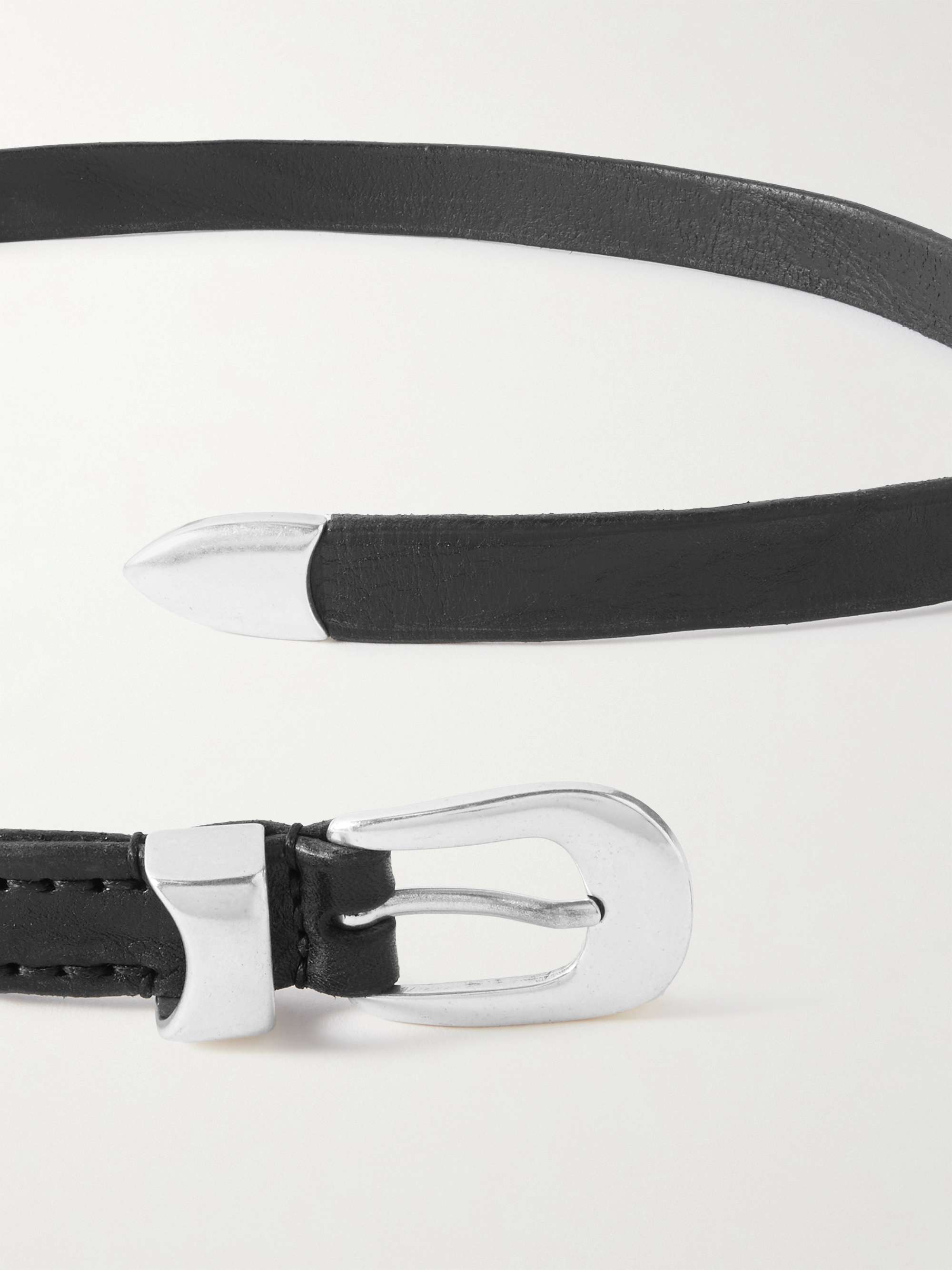 OUR LEGACY 2cm Leather Belt for Men | MR PORTER