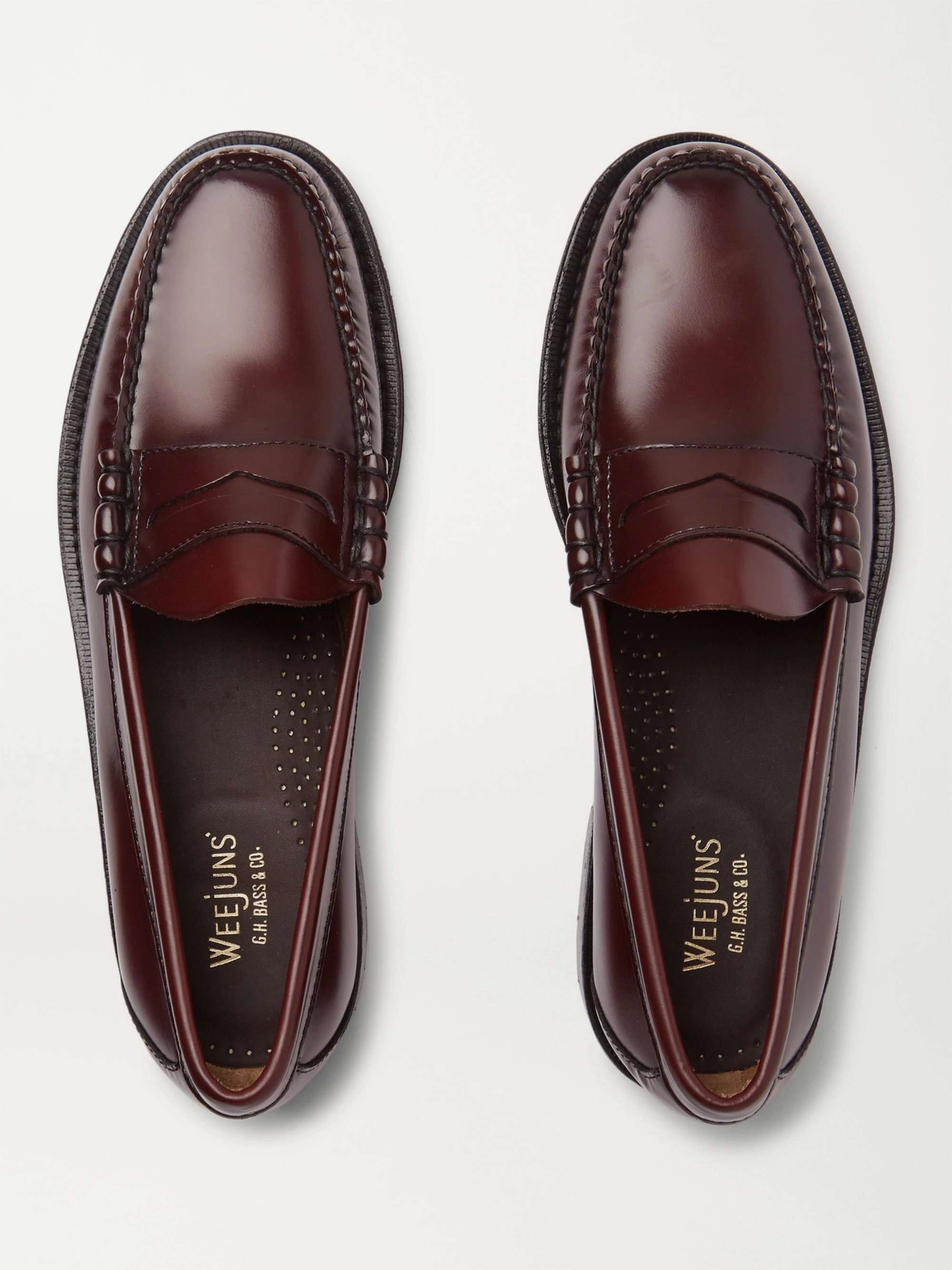 Rubin Bloodstained historie G.H. BASS & CO. Weejuns Heritage Larson Leather Penny Loafers for Men | MR  PORTER