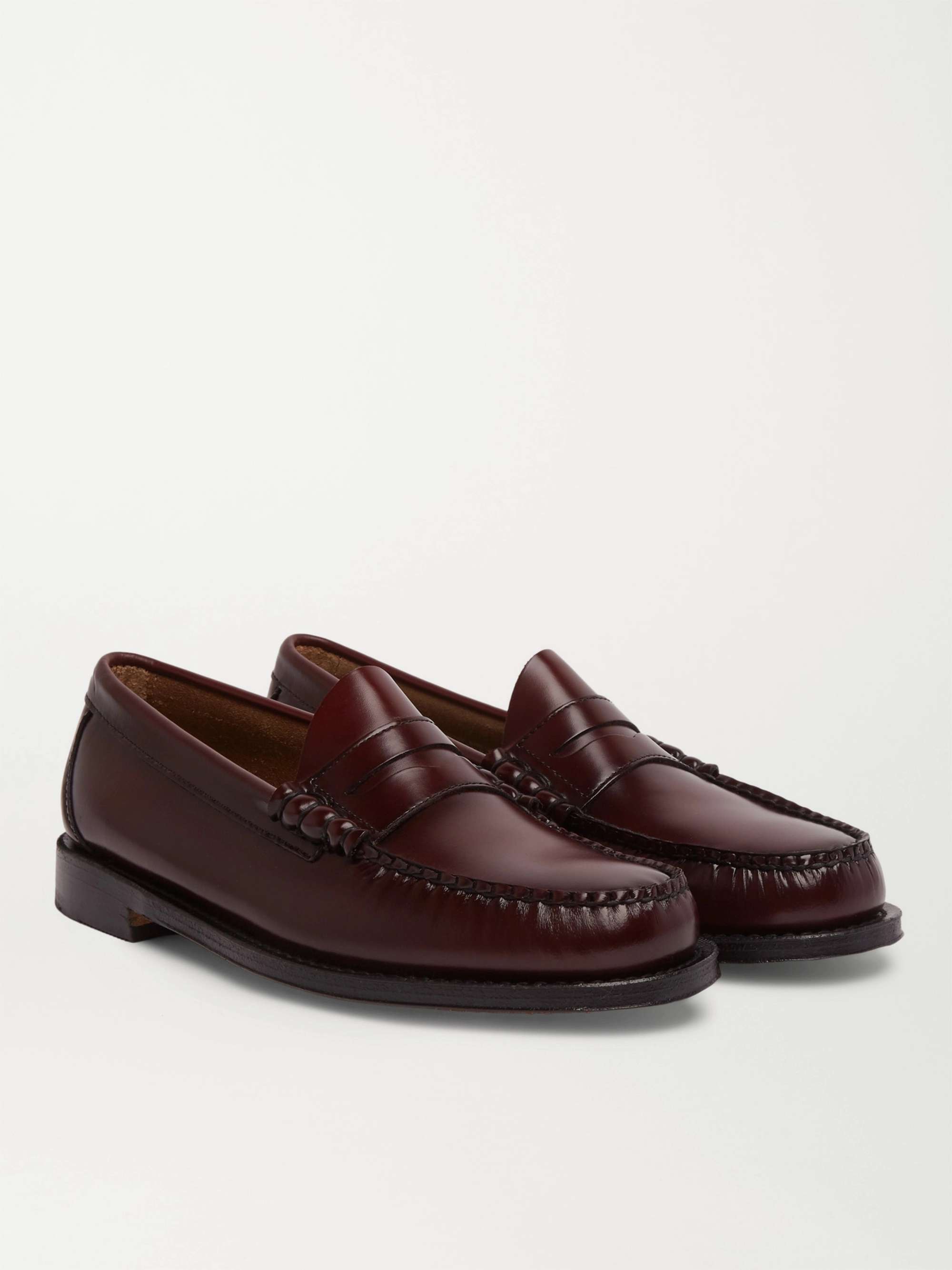 G.H. BASS & CO. Weejuns Heritage Larson Leather Penny Loafers