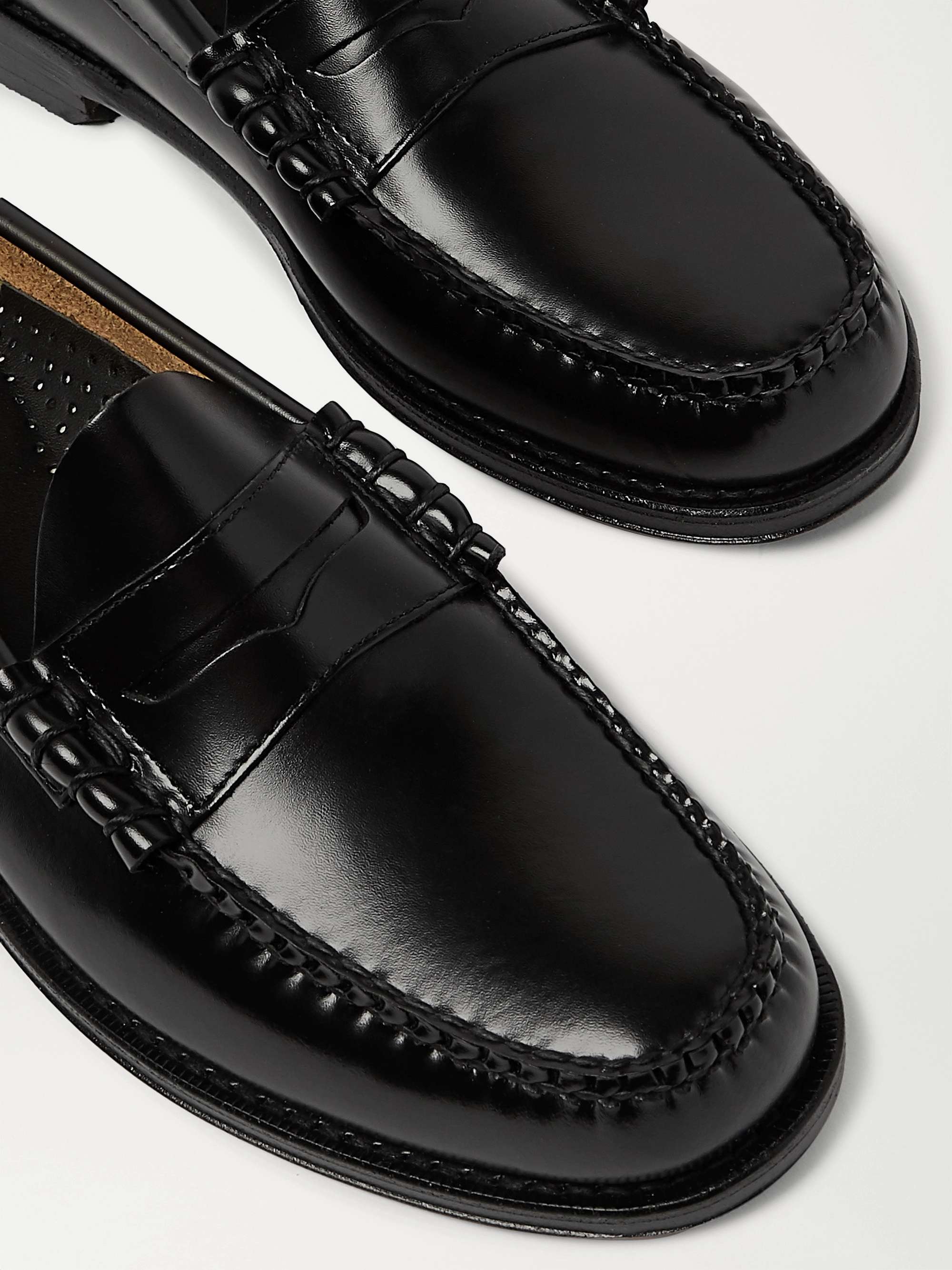 G.H. BASS & CO. Weejuns Heritage Larson Leather Penny Loafers