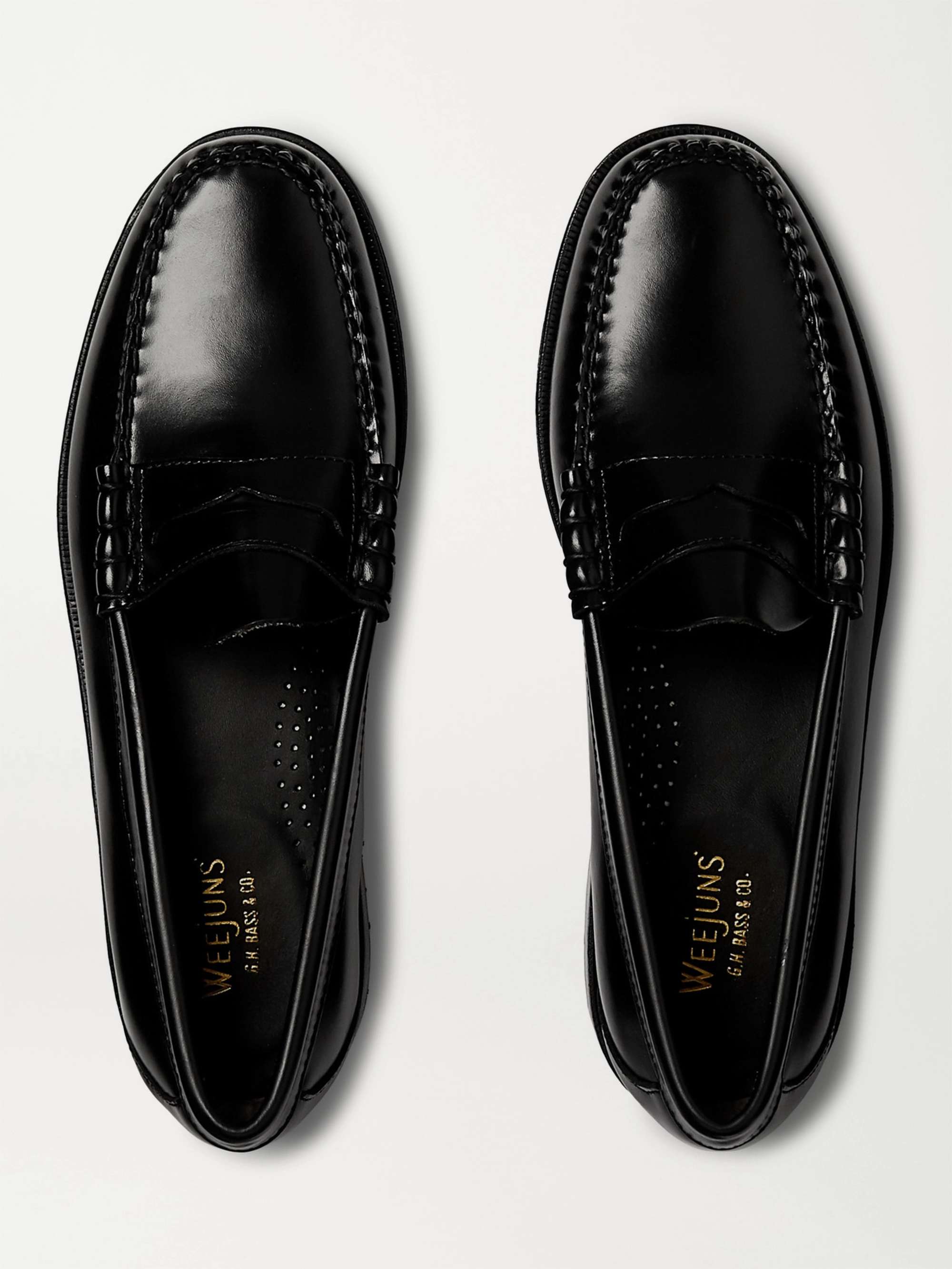 G.H. BASS & CO. Weejuns Heritage Leather Penny Loafers for Men | MR PORTER