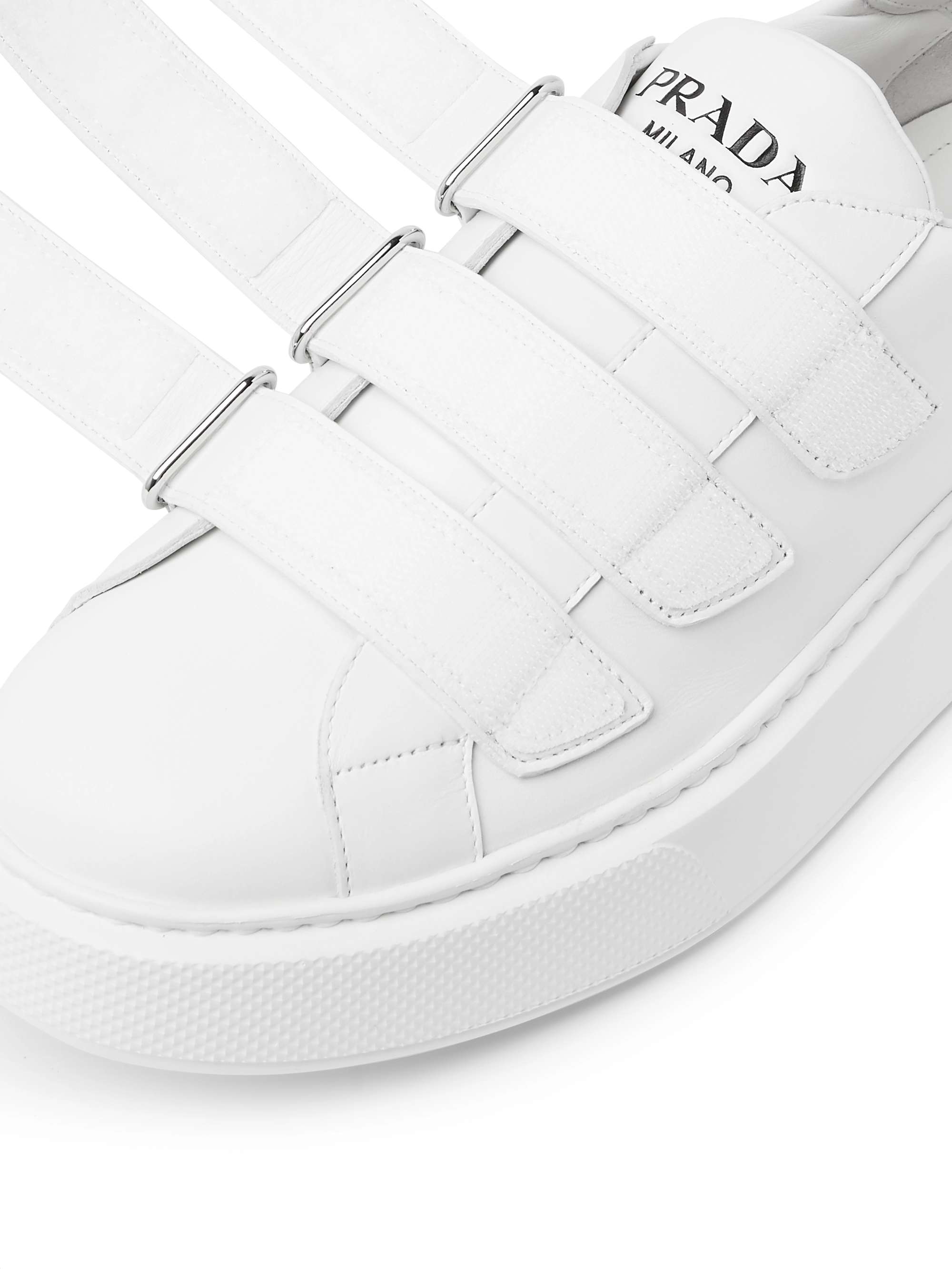 PRADA Street 80 Leather Sneakers