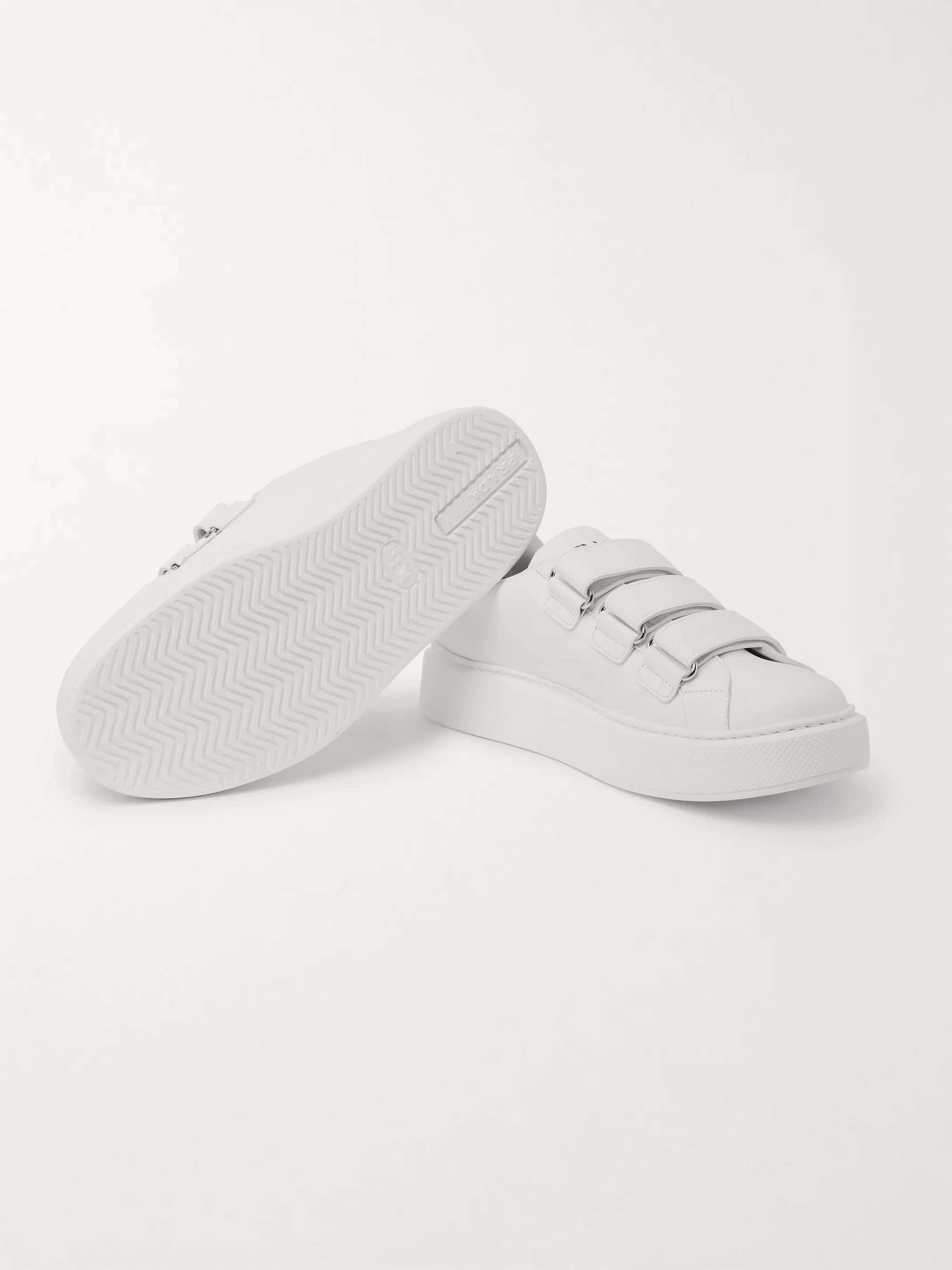 PRADA Street 80 Leather Sneakers