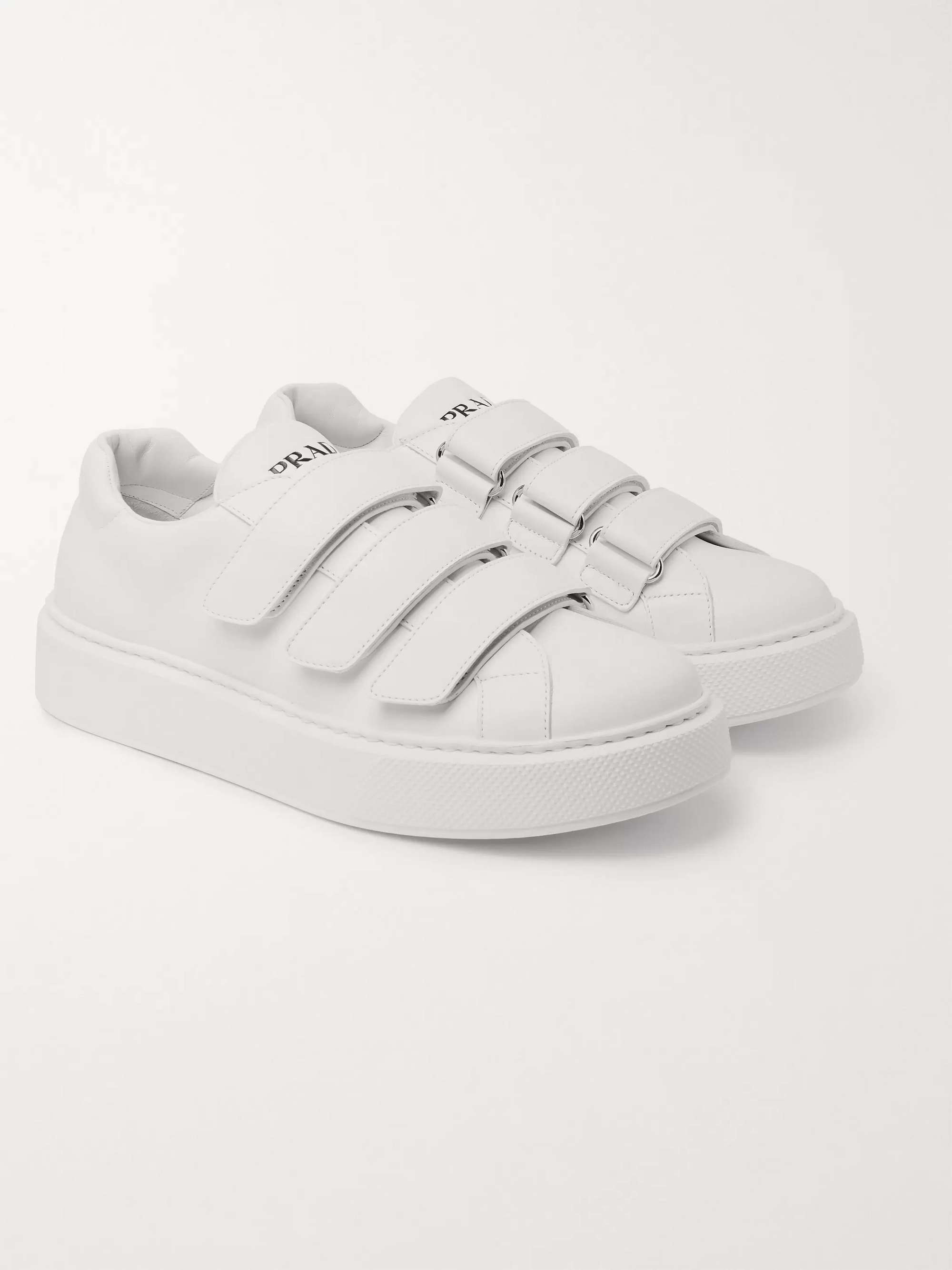 PRADA Street 80 Leather Sneakers