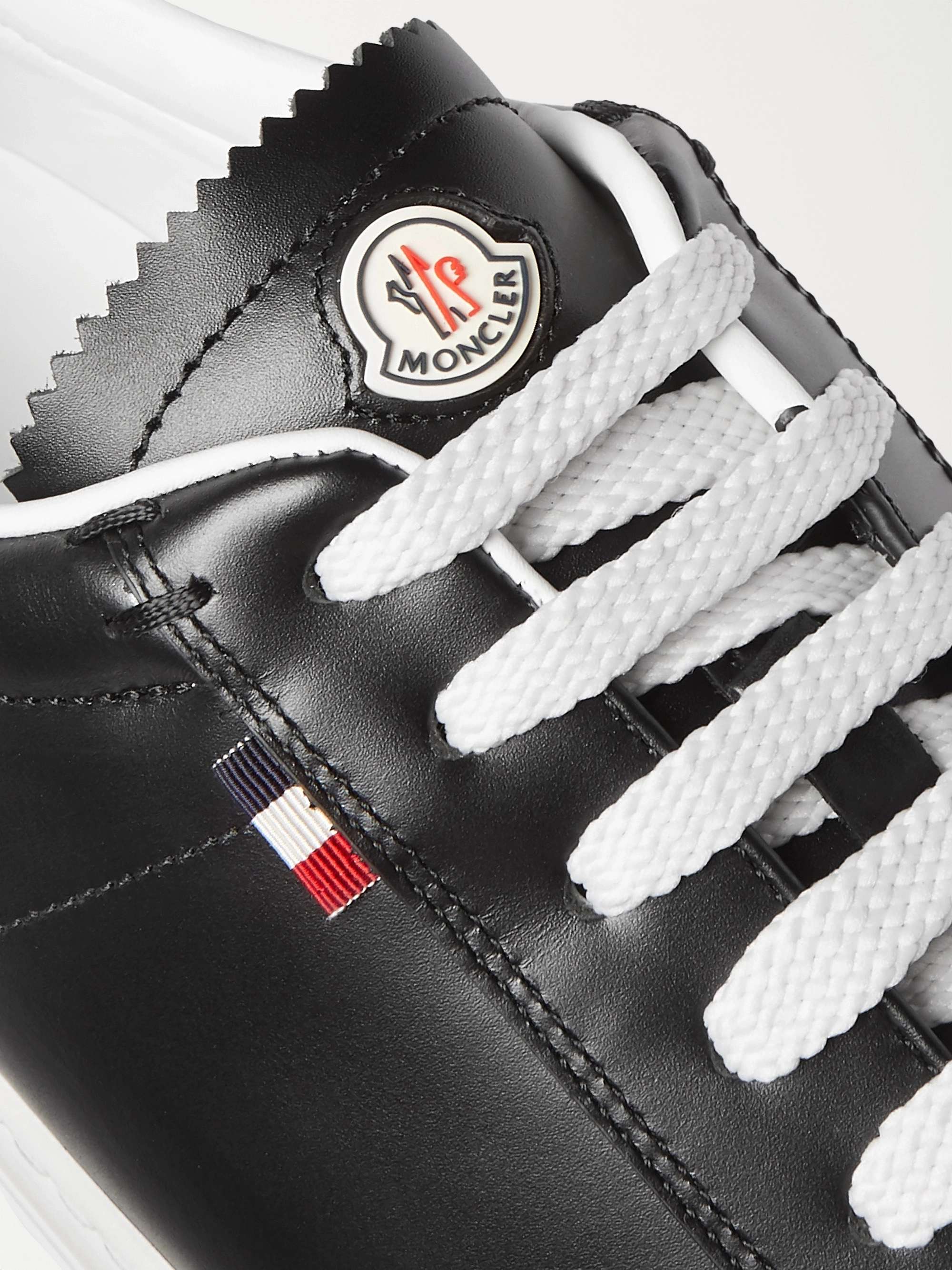 MONCLER Monaco Leather Sneakers