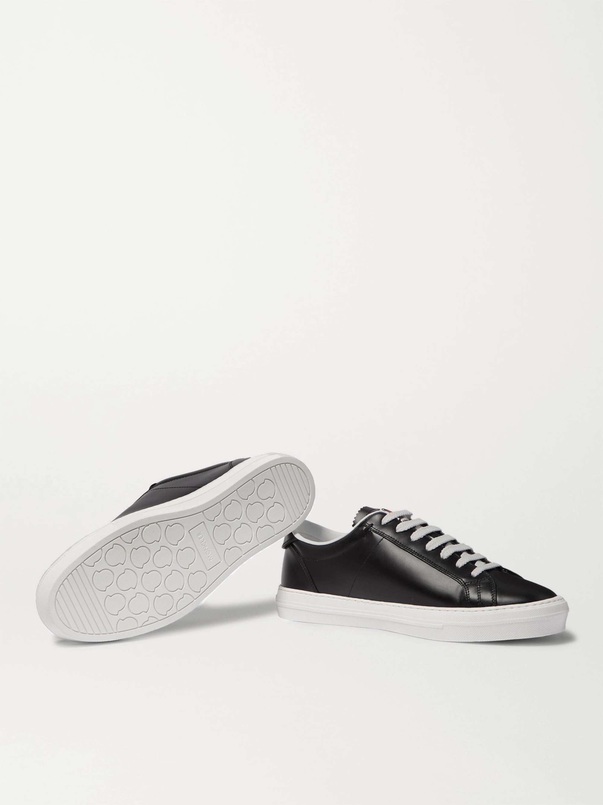 MONCLER Monaco Leather Sneakers