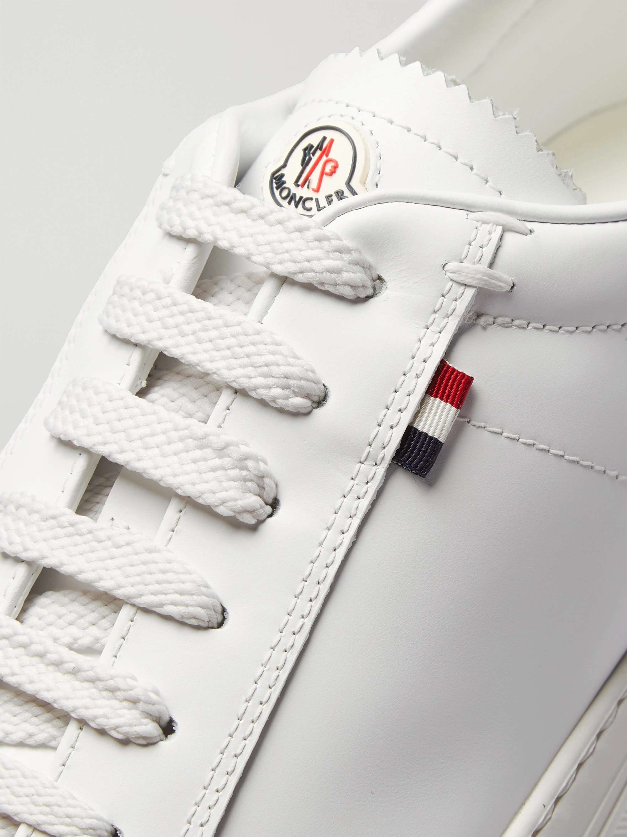 MONCLER Monaco Leather Sneakers