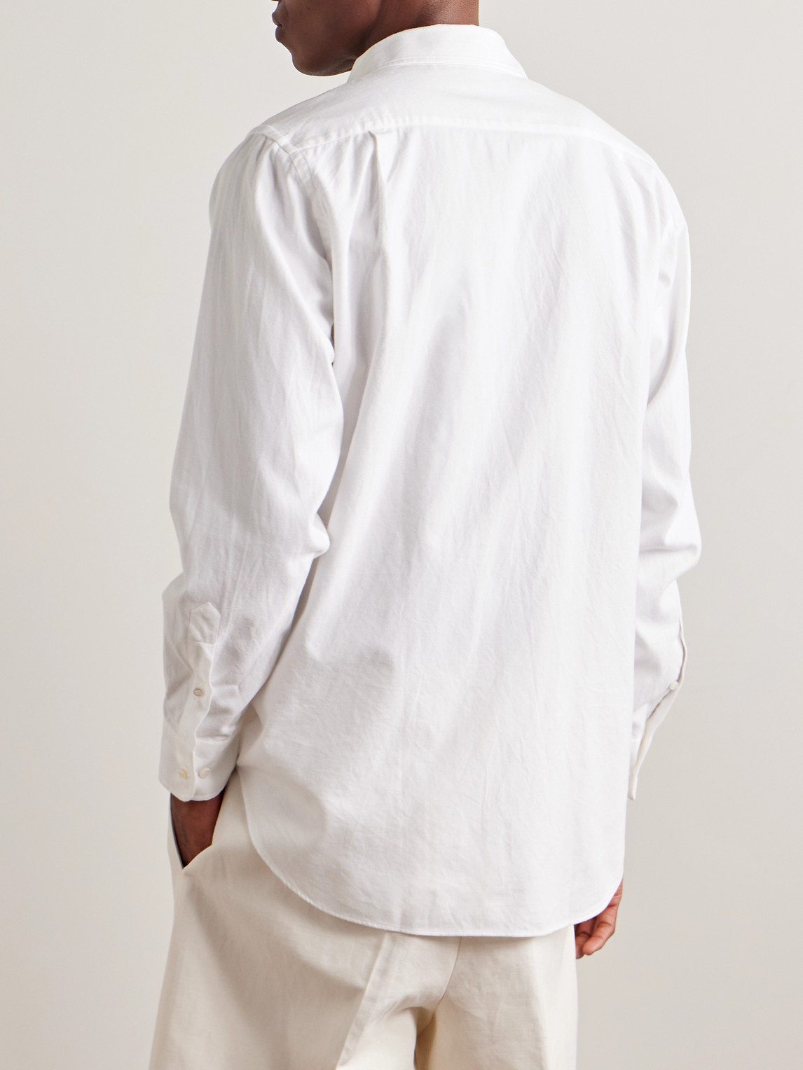 André Cotton-Flannel Shirt