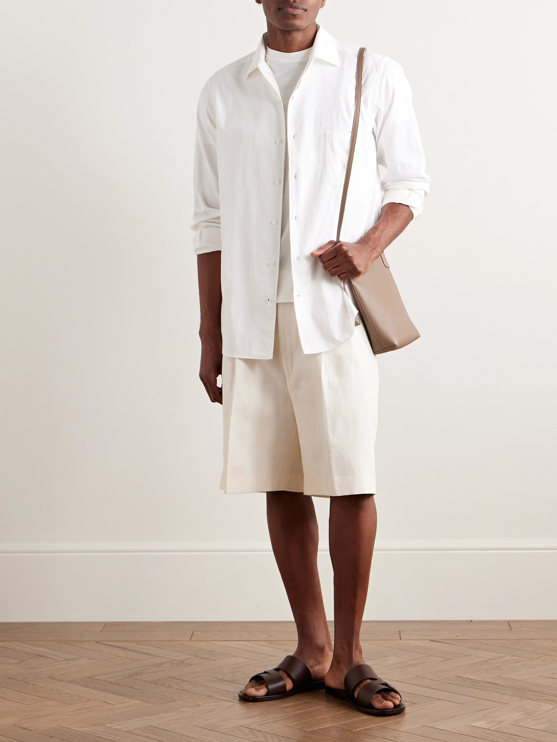 André Cotton-Flannel Shirt — 2