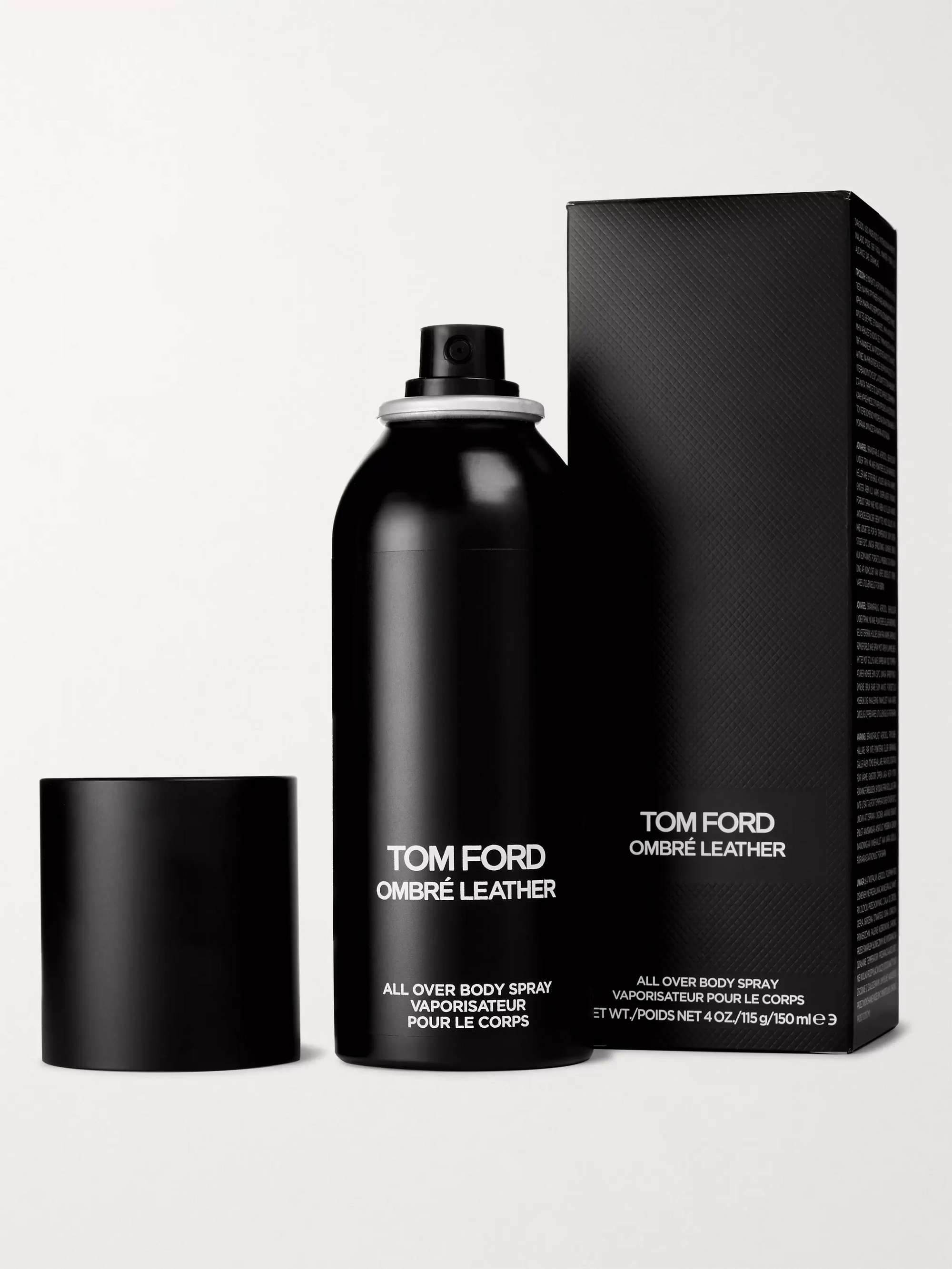 Set Nước Hoa Unisex Tom Ford Ombre Leather EDP (100ml + Body Spray 150ml)
