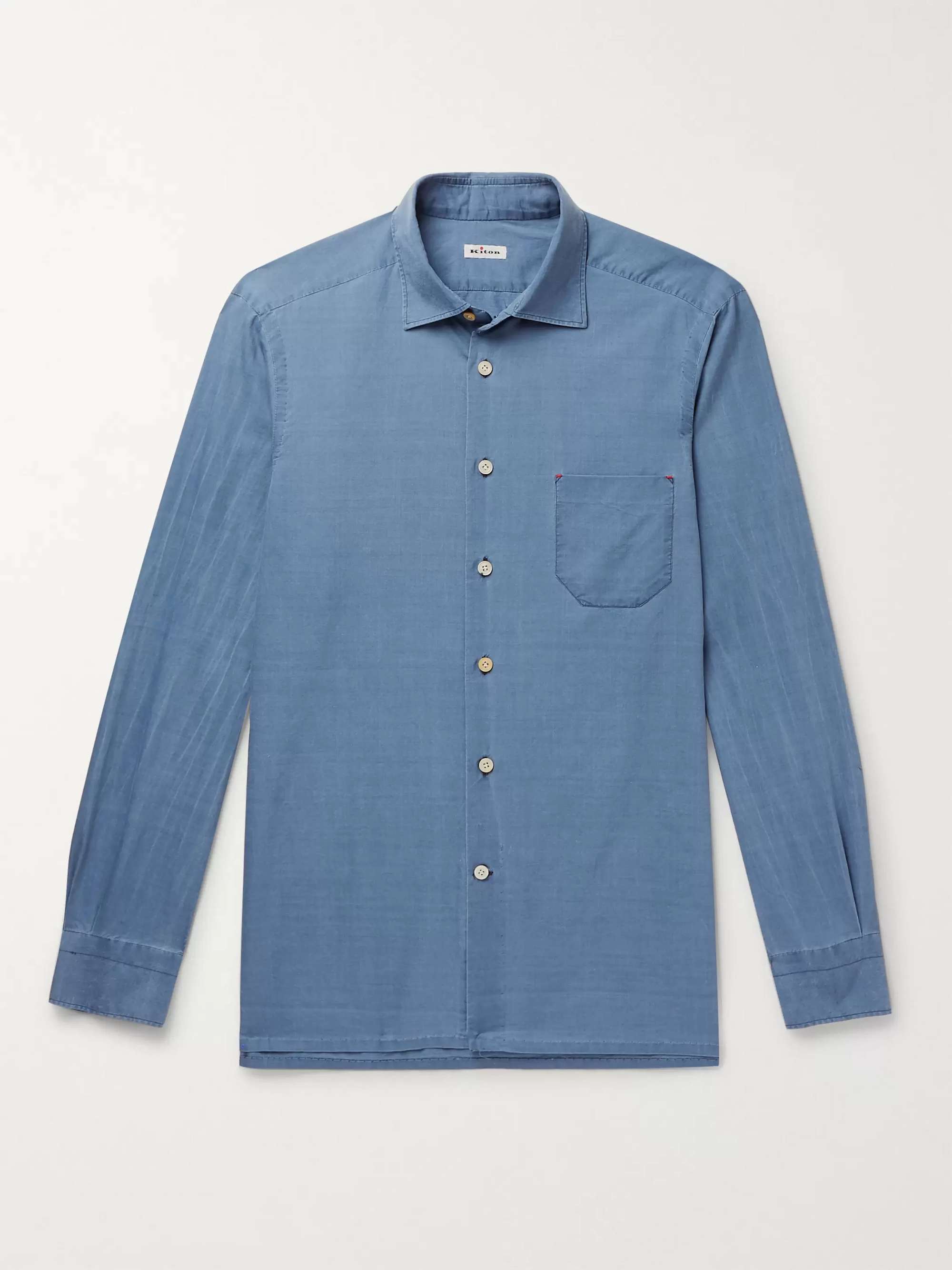 KITON Slim-Fit Cotton Shirt