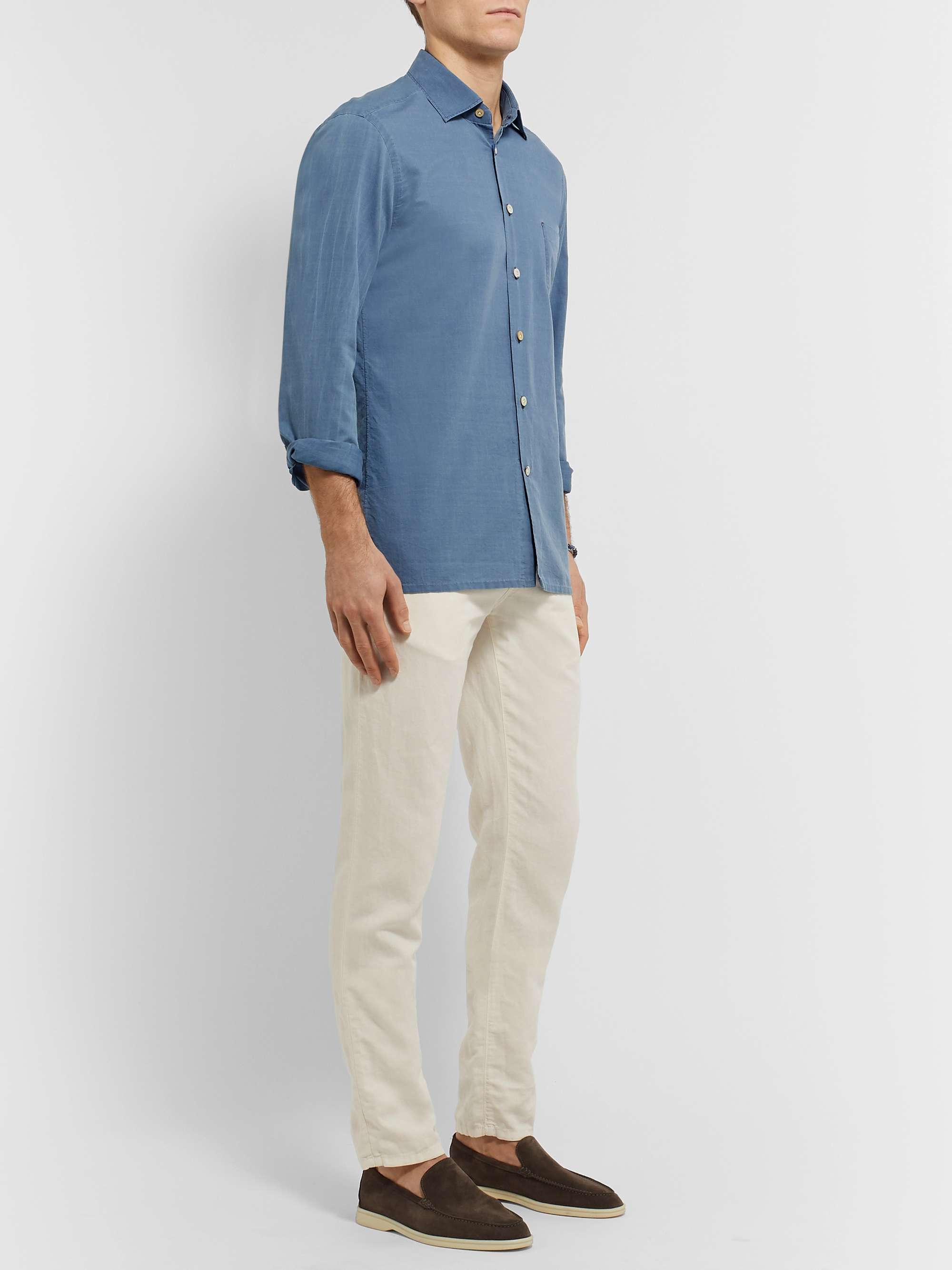 KITON Slim-Fit Cotton Shirt