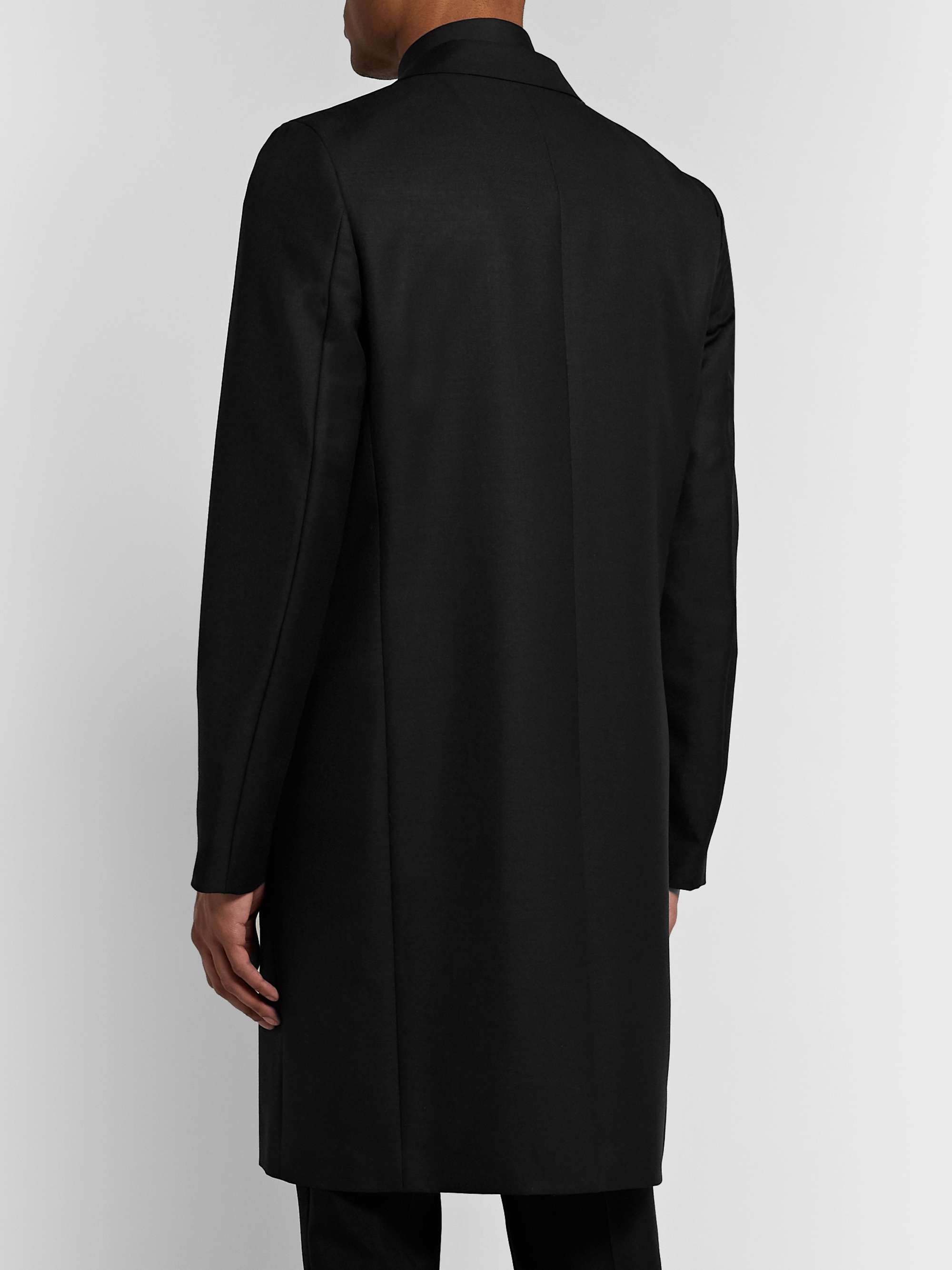 THE ROW Jonathan Wool and Mohair-Blend Twill Coat