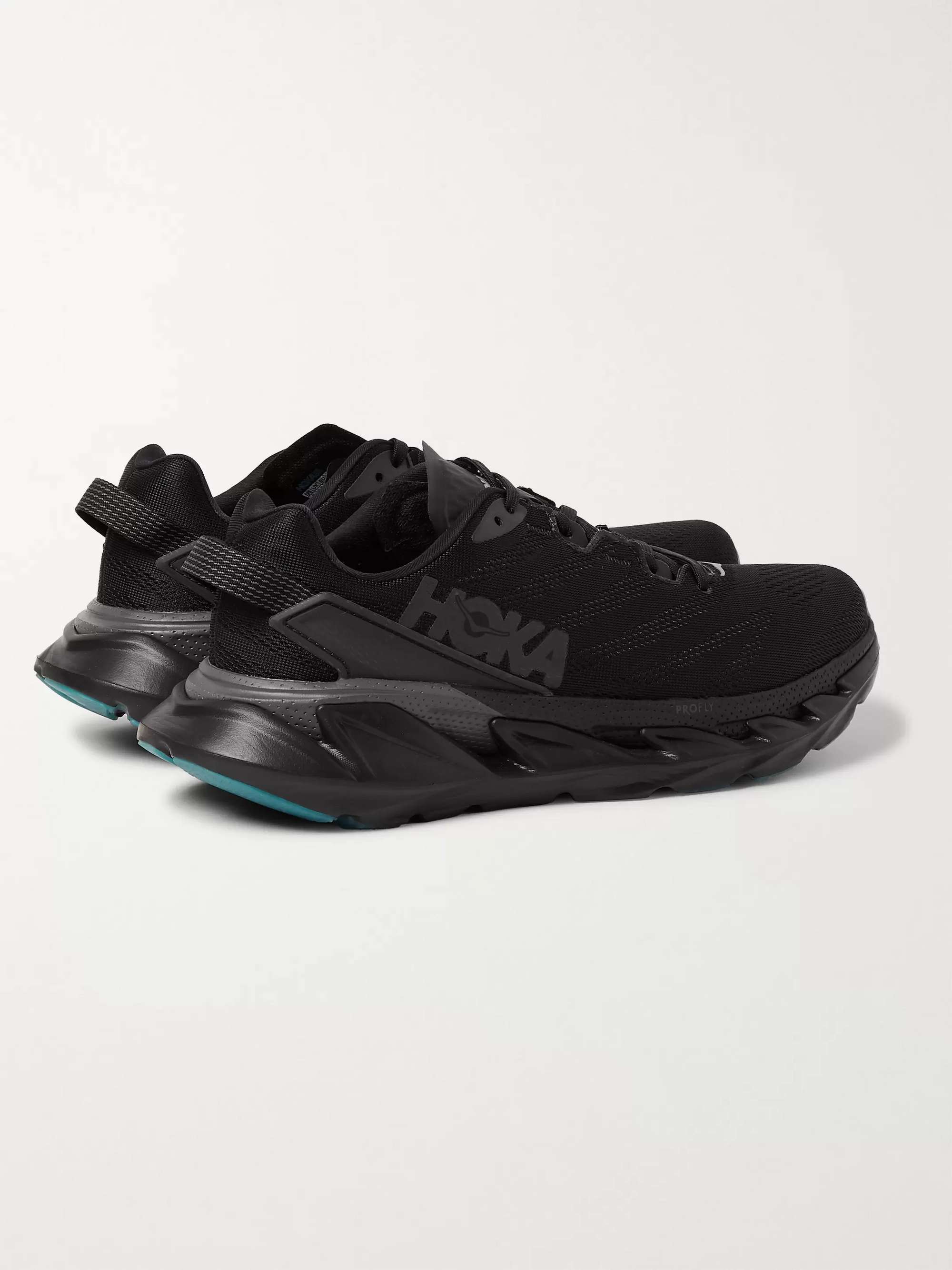 HOKA Elevon 2 Rubber-Trimmed Mesh Sneakers