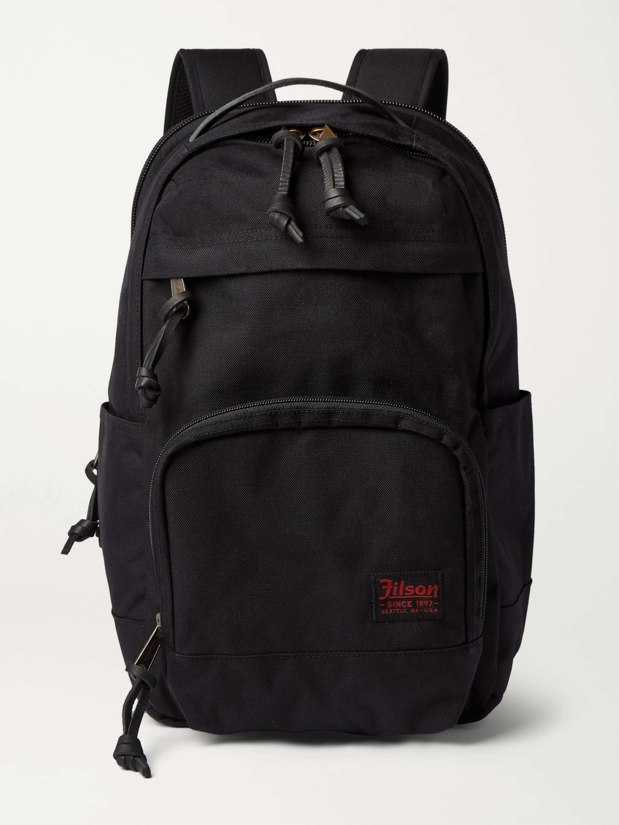 FILSON Dryden Leather-Trimmed CORDURA Backpack