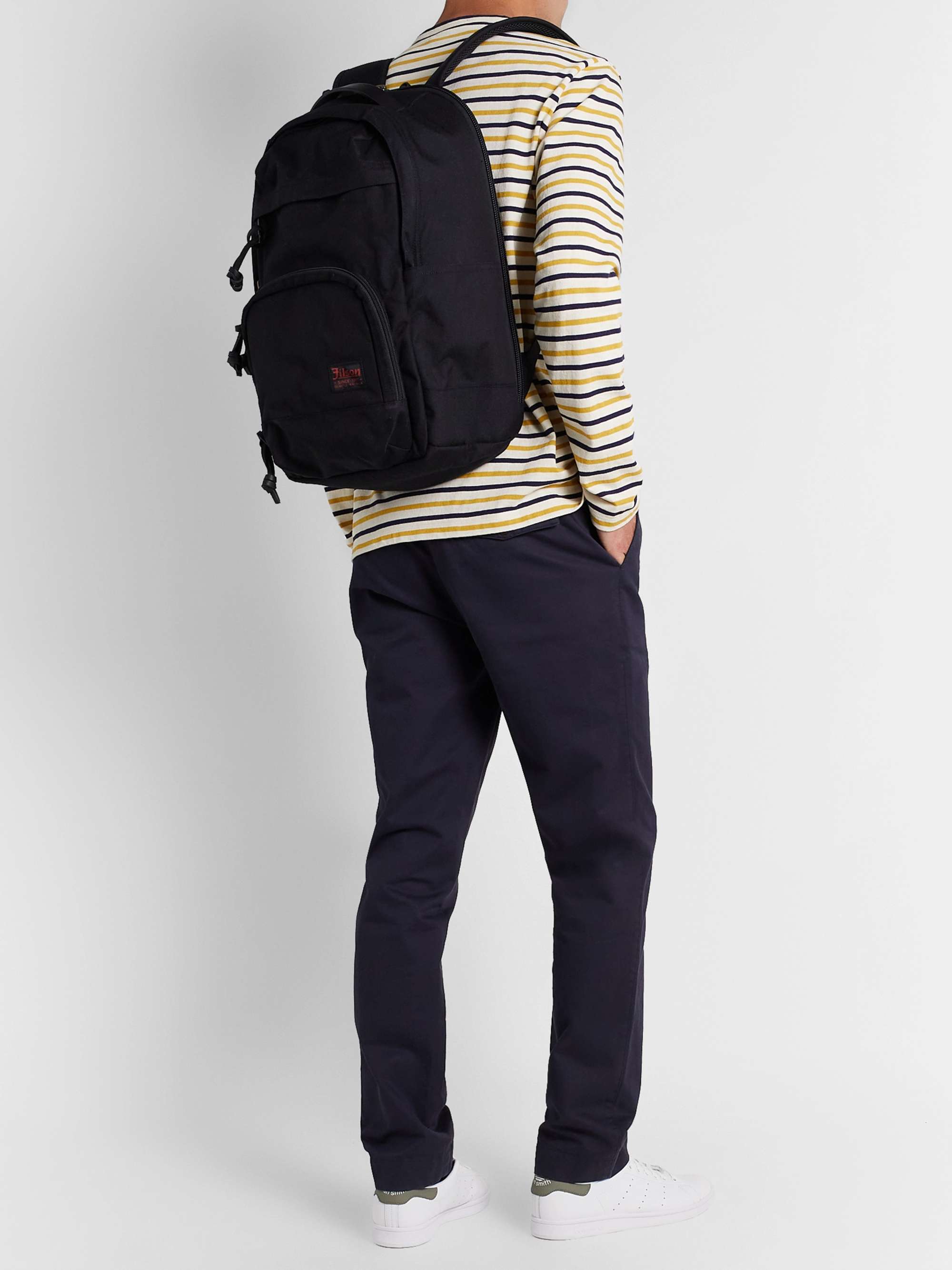 FILSON Dryden Leather-Trimmed CORDURA Backpack