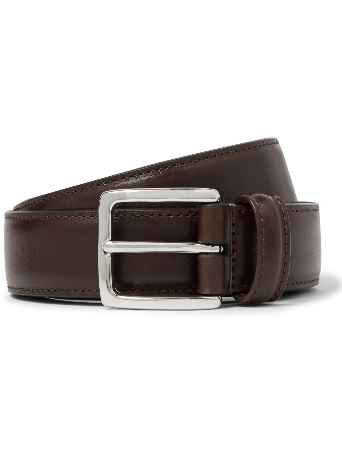 Anderson's Andersons Leather Belt - Brown 3cm