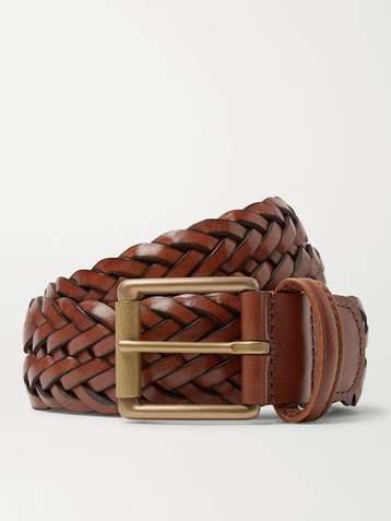 Men's Woven & Braided Belts, Designer Belts