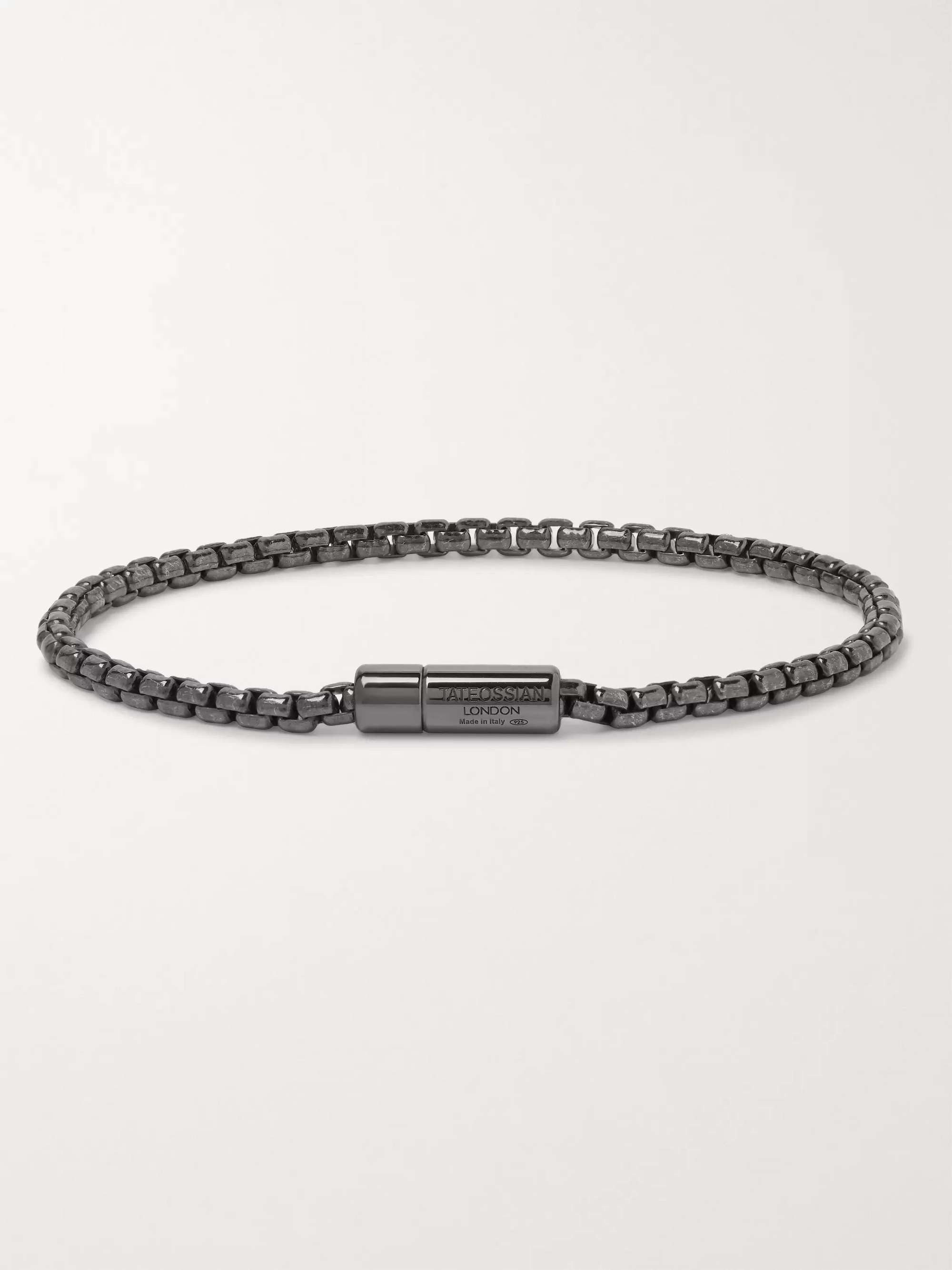 TATEOSSIAN Pop Sleek Rhodium-Plated Bracelet