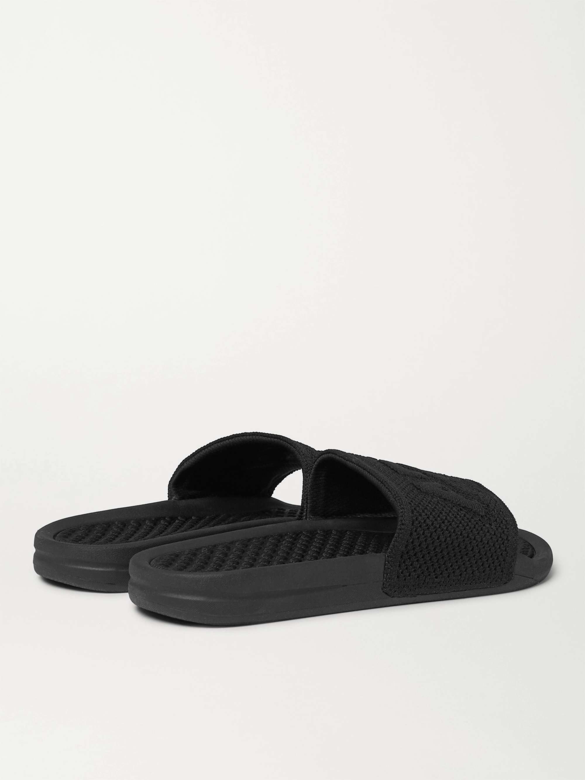 APL ATHLETIC PROPULSION LABS Logo-Embossed TechLoom Slides