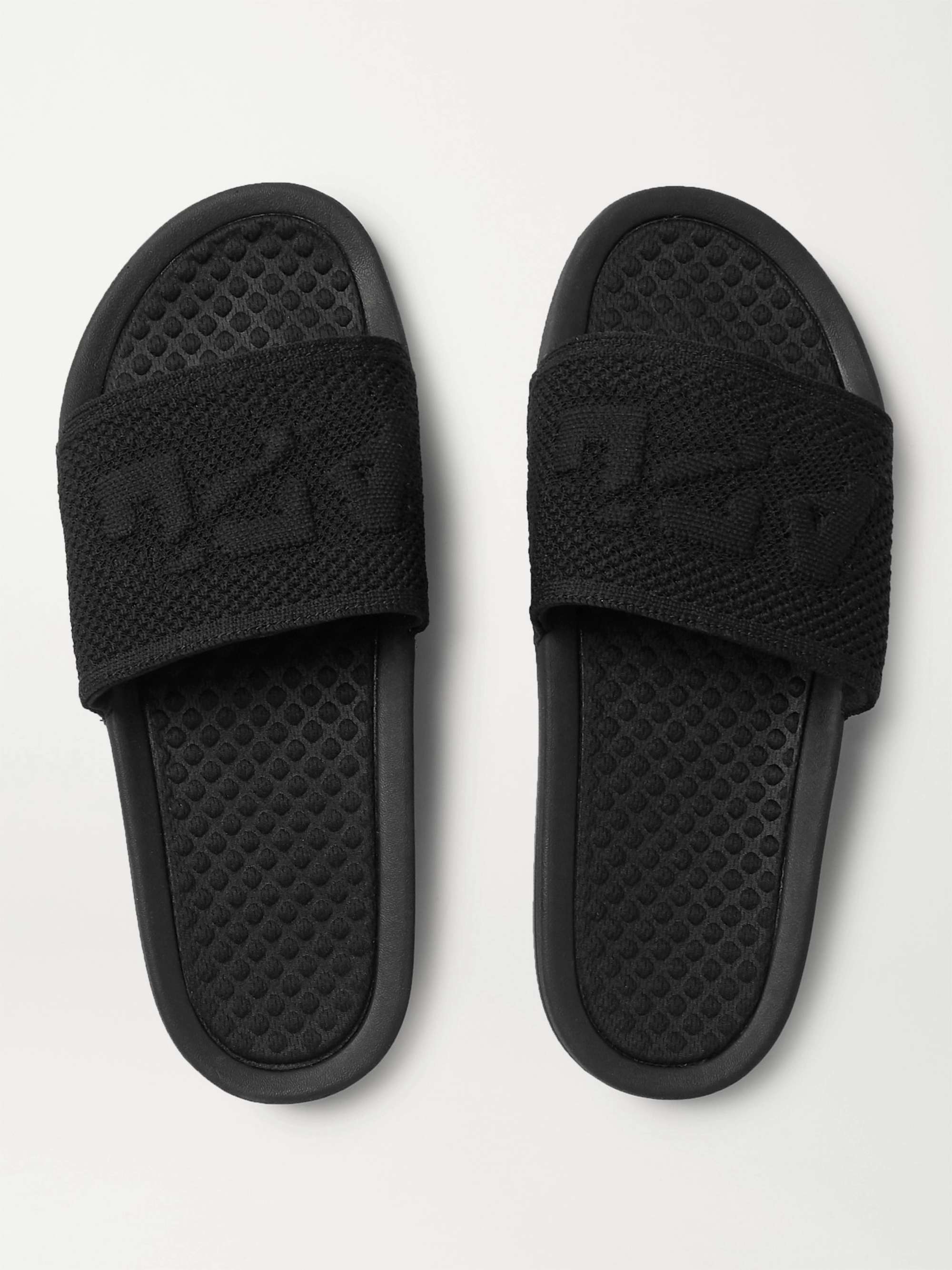 APL ATHLETIC PROPULSION LABS Logo-Embossed TechLoom Slides