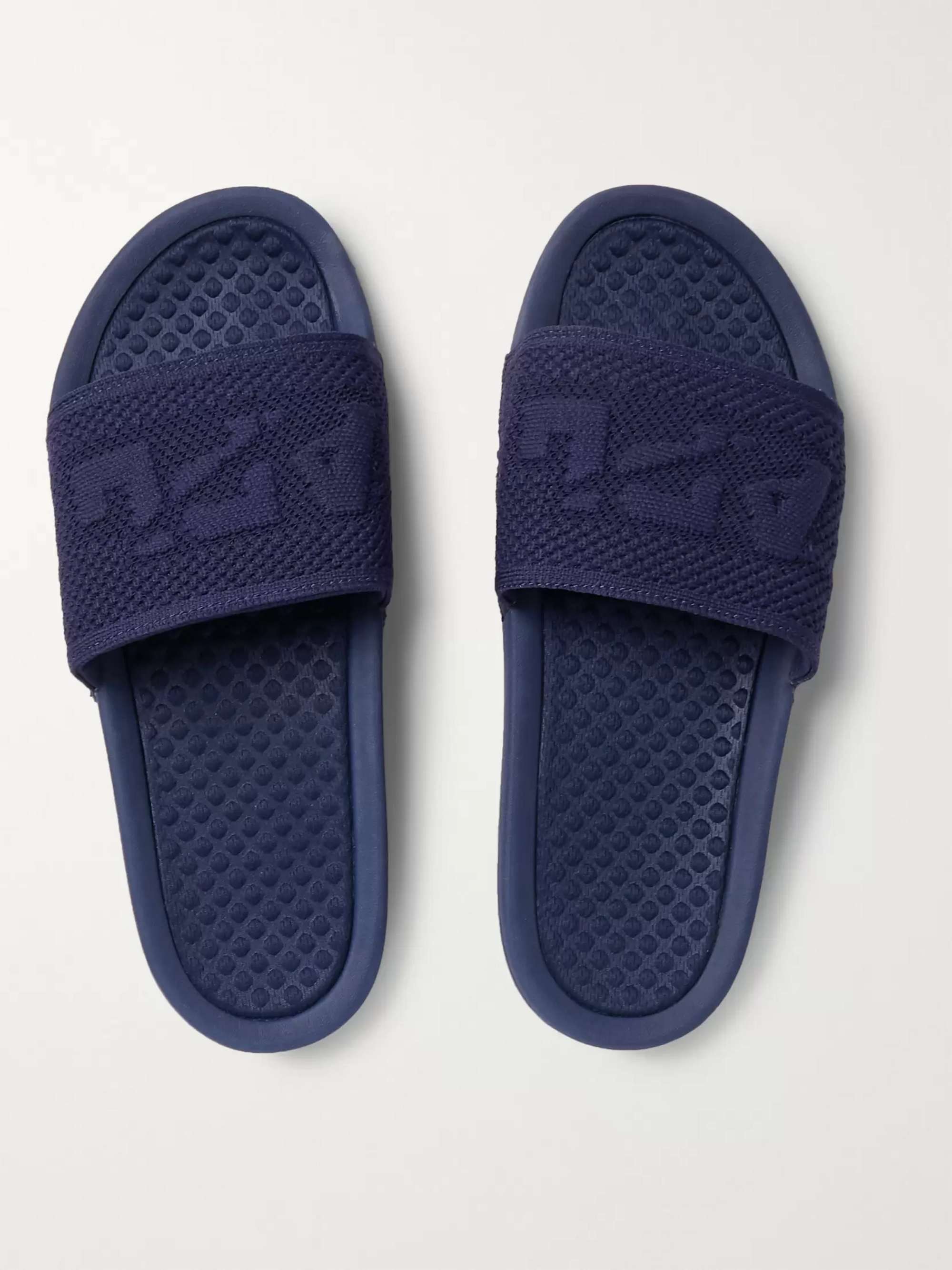 APL ATHLETIC PROPULSION LABS Logo-Embossed TechLoom Slides