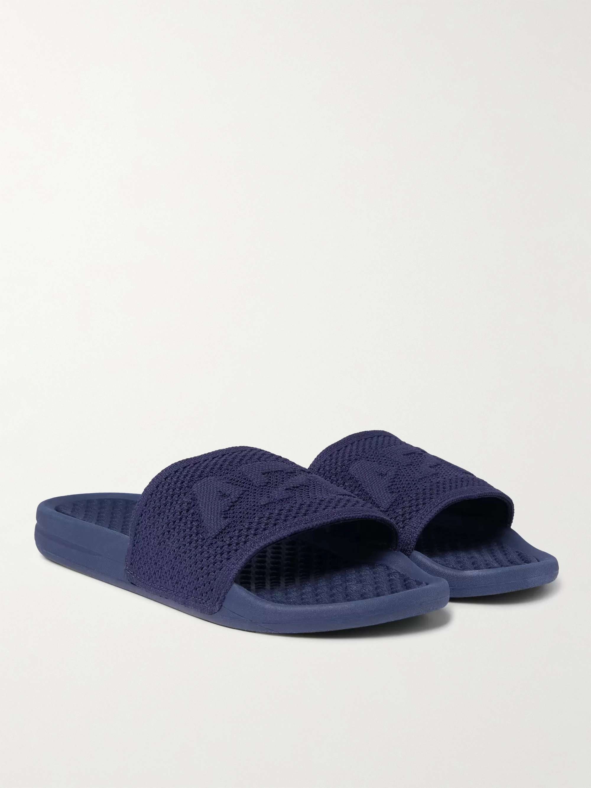 APL ATHLETIC PROPULSION LABS Logo-Embossed TechLoom Slides