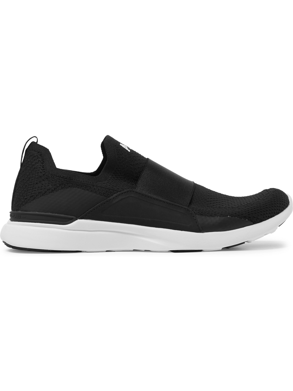 Apl Athletic Propulsion Labs Techloom Bliss Slip-on Running Sneakers In Black