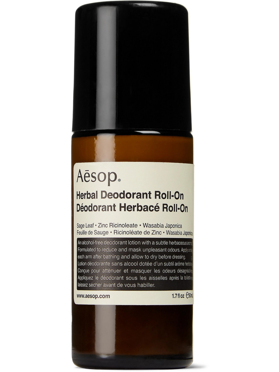 Aesop Herbal Deodorant Roll-on, 50ml In Colorless