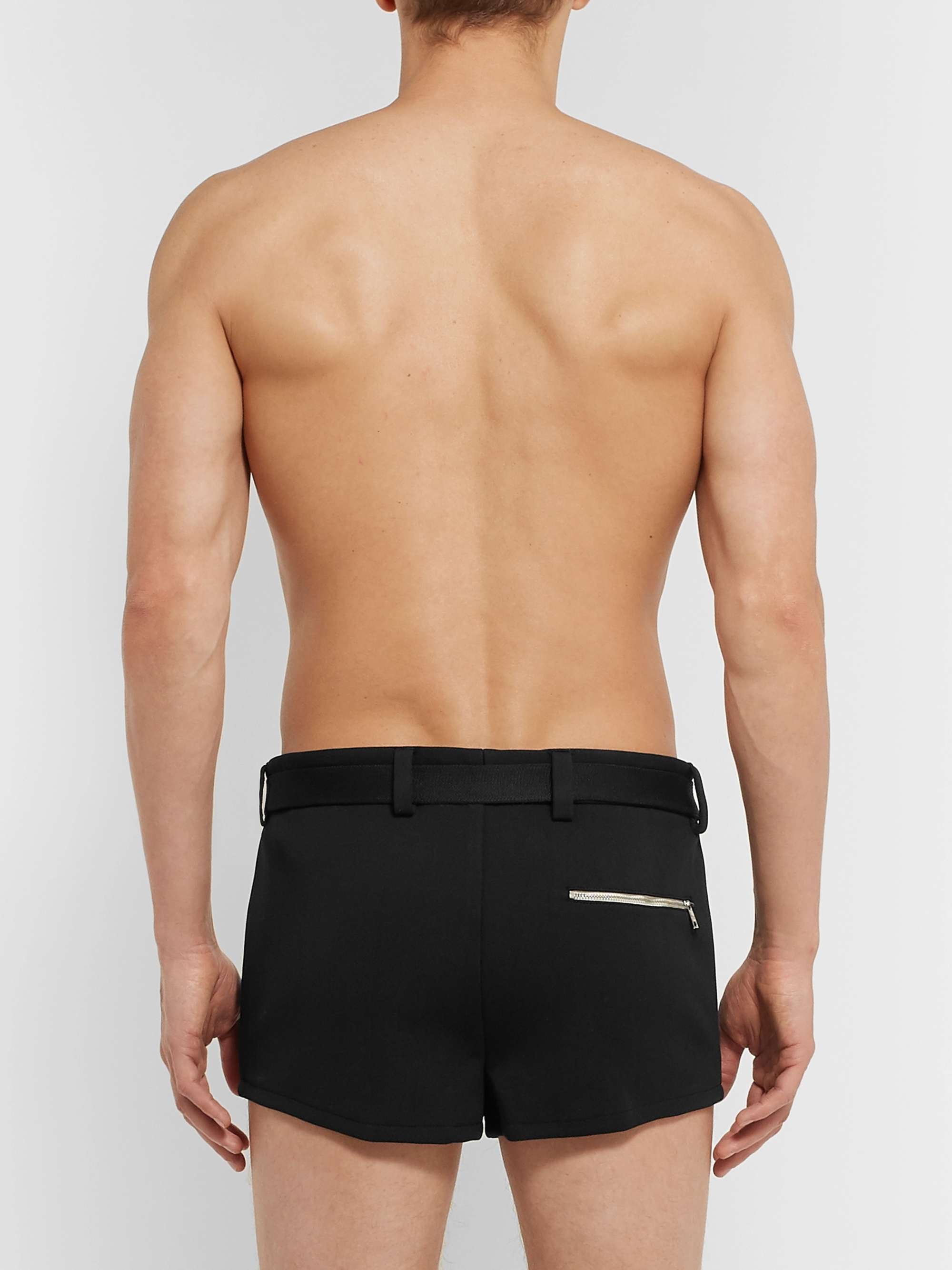 PRADA Short-Length Tech-Jersey Swim Shorts