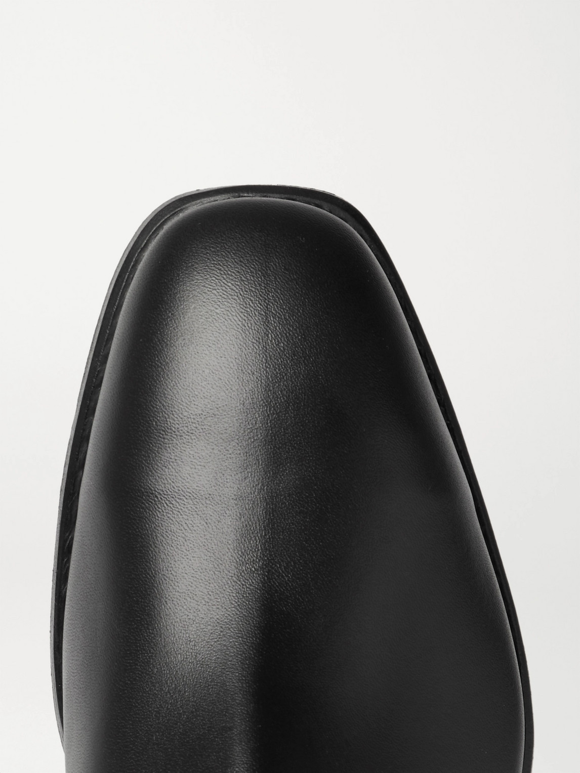 Shop R.m.williams Craftsman Leather Chelsea Boots In Black