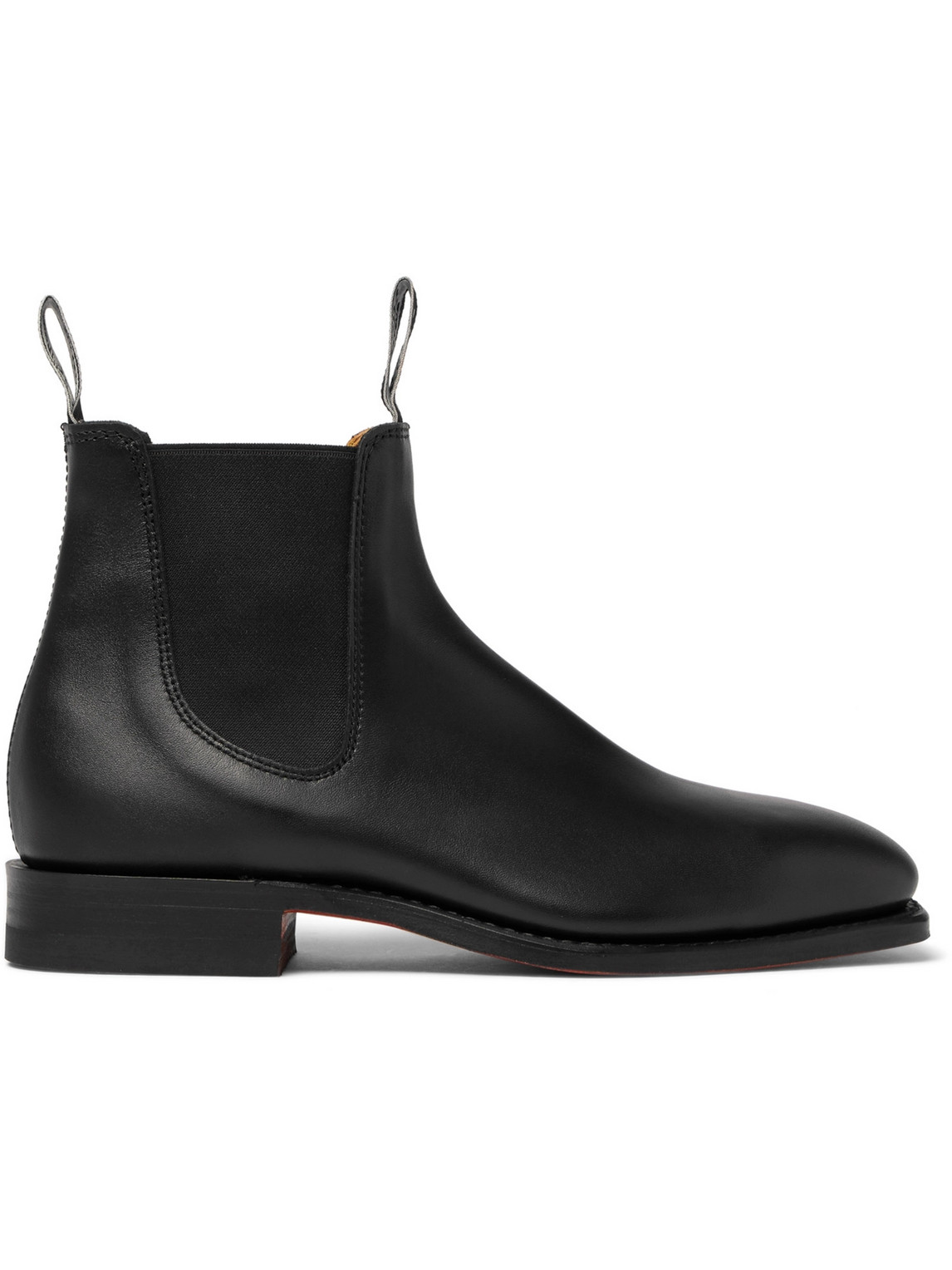 Shop R.m.williams Craftsman Leather Chelsea Boots In Black